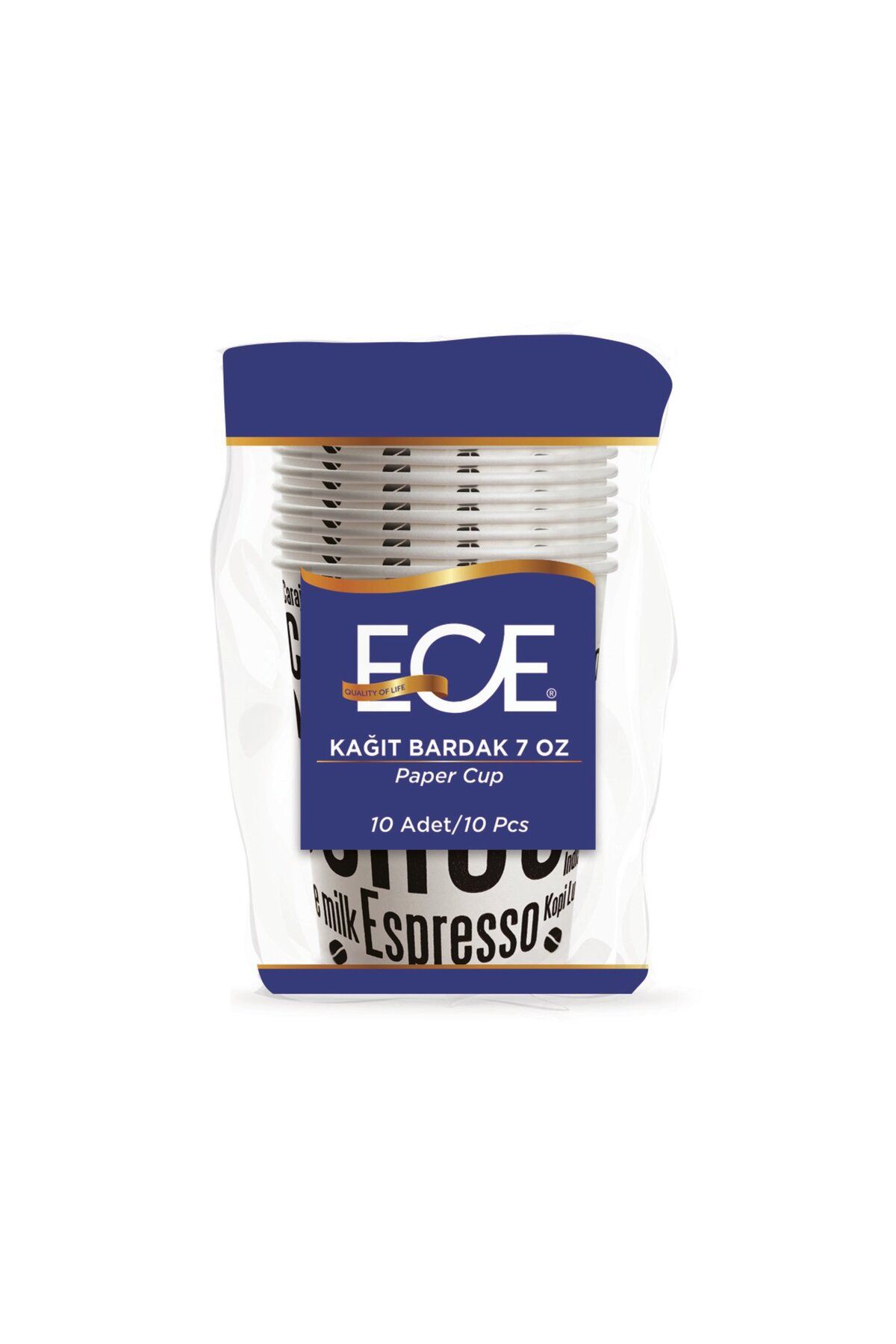 Ece Kağıt Bardak 7 Oz 10'lu