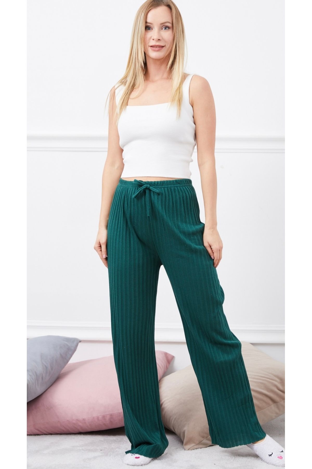 zenne Fitilli Pijama Altı