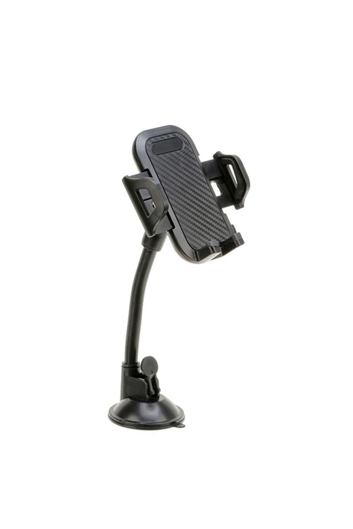 Canpay Sarsılmaz Spiral Araç Araba Telefon Tutucu, 360° Dönen, Güçlü Vantuzlu Oto İçi Cam & Torpido Uyumlu