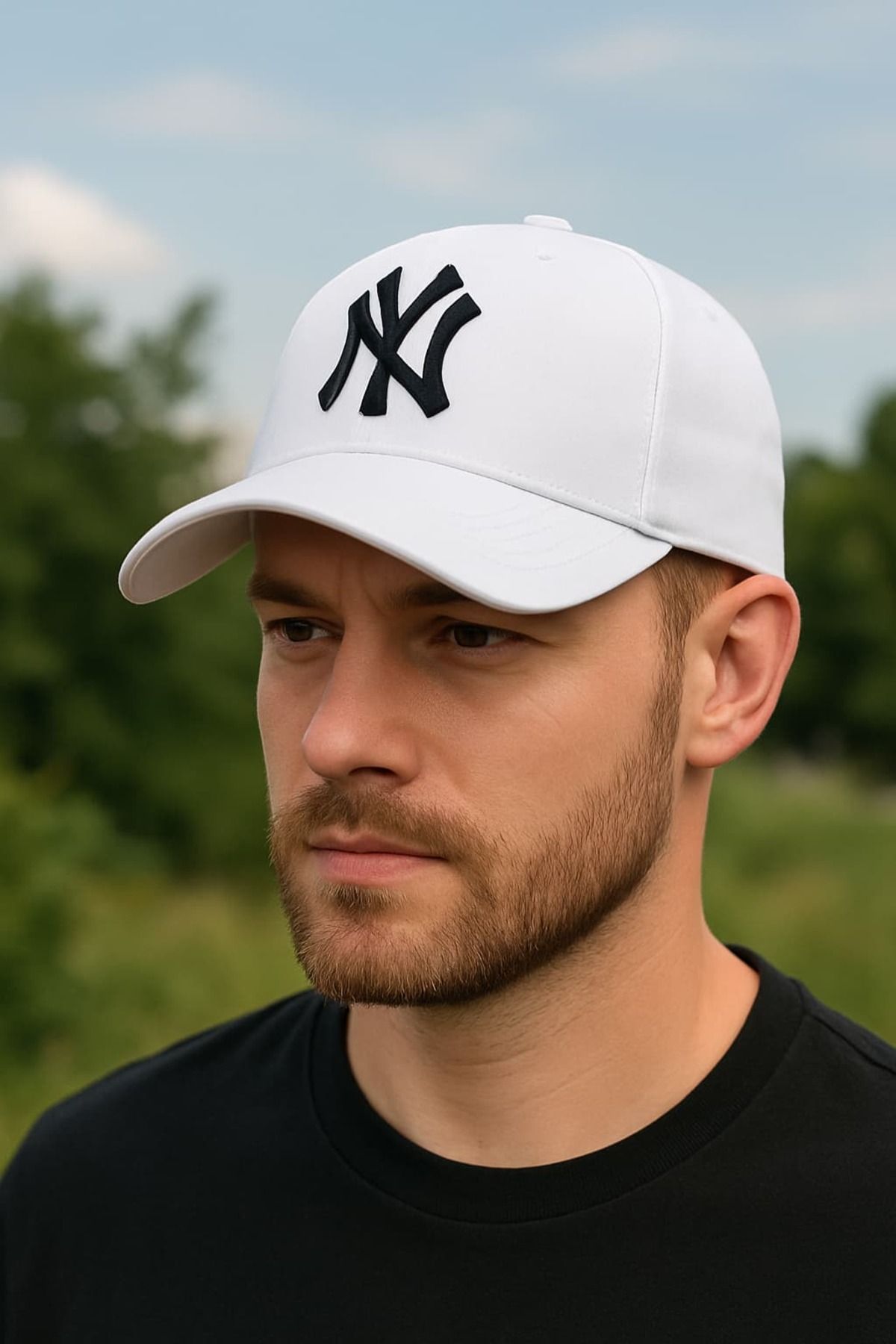 WOHOME Ny New York Şapka Unisex-Erkek