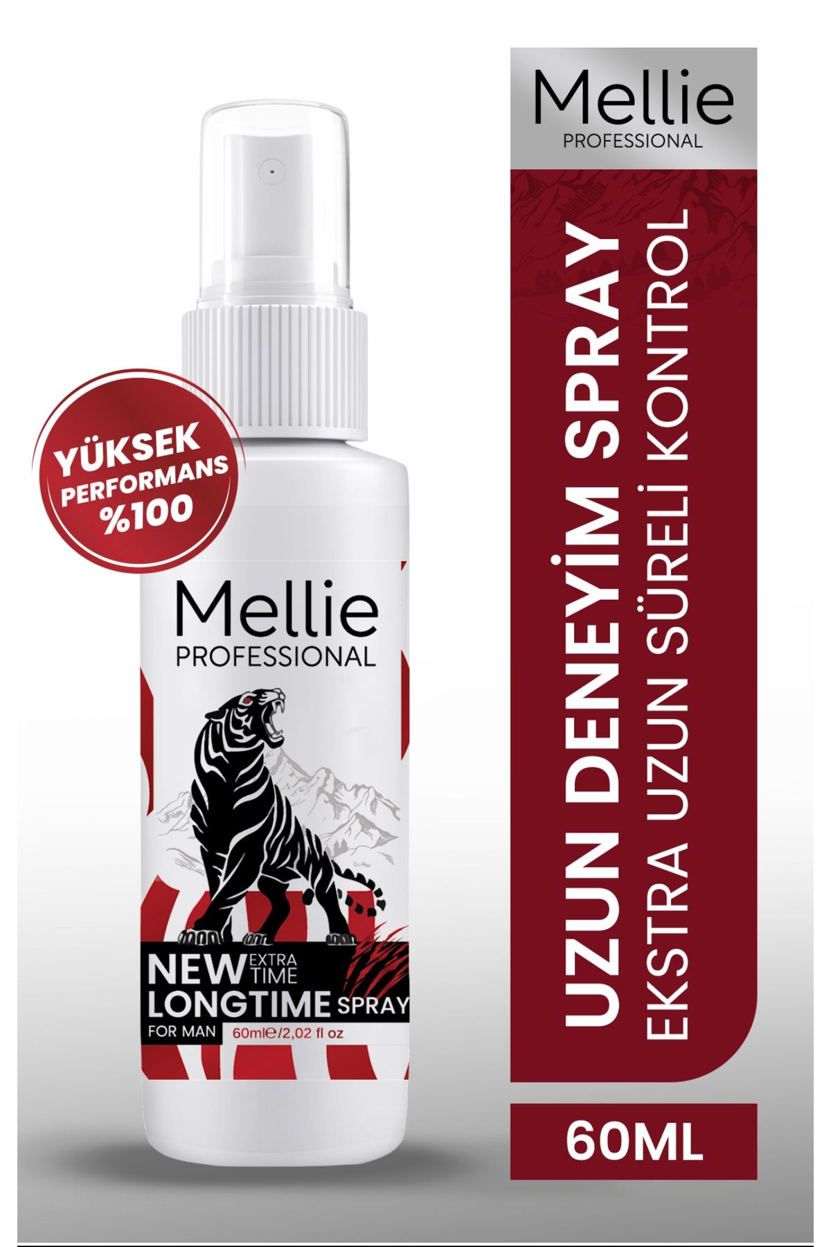 Mellie Professional Erkek Uzun Deneyim Spray Long Time