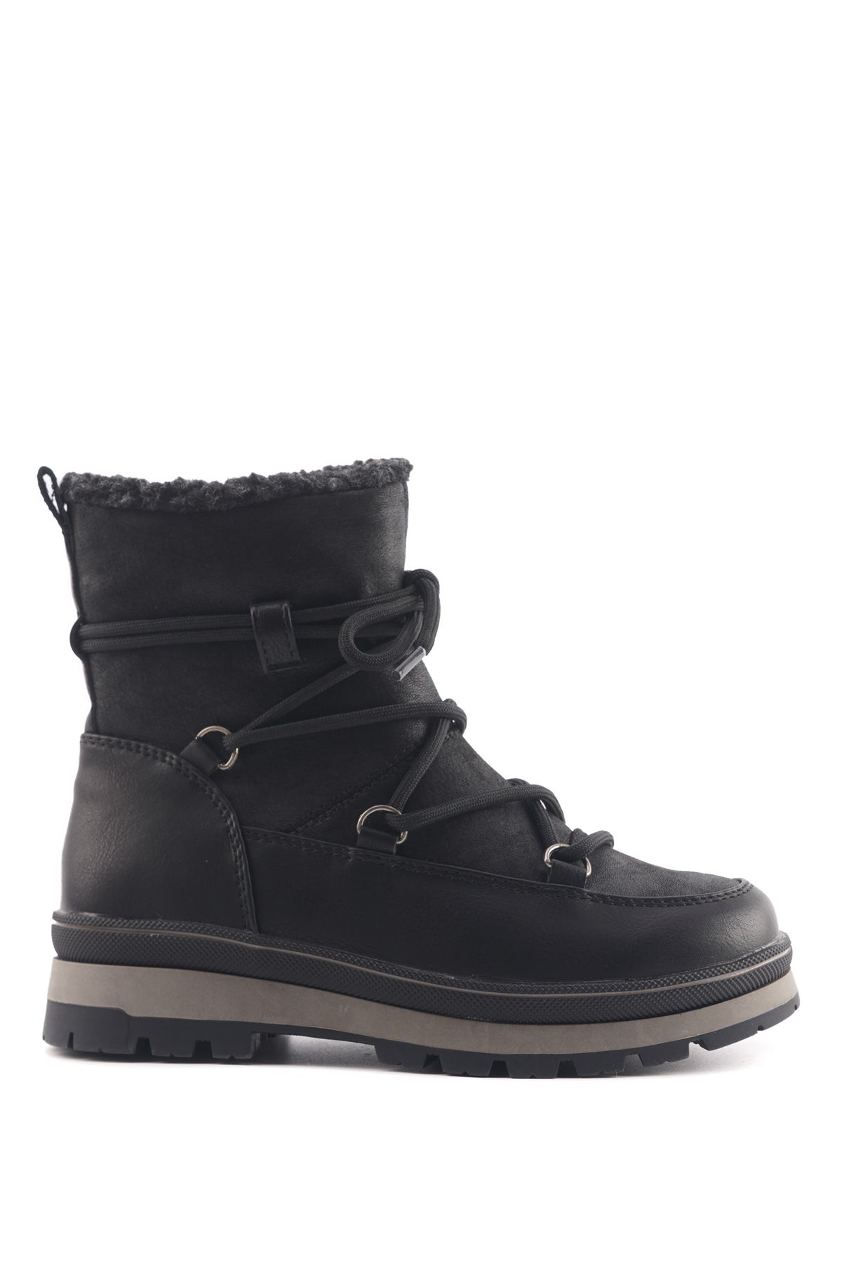 Polaris-626030F3PR Black Girl's Boots 2