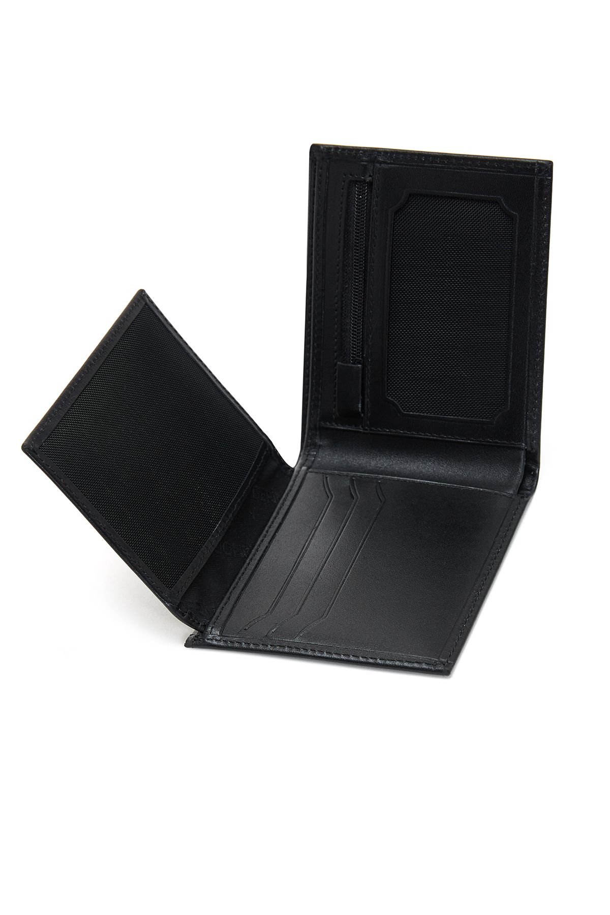 Derimod-Black Leather Men's Wallet - 000a2d307118 6