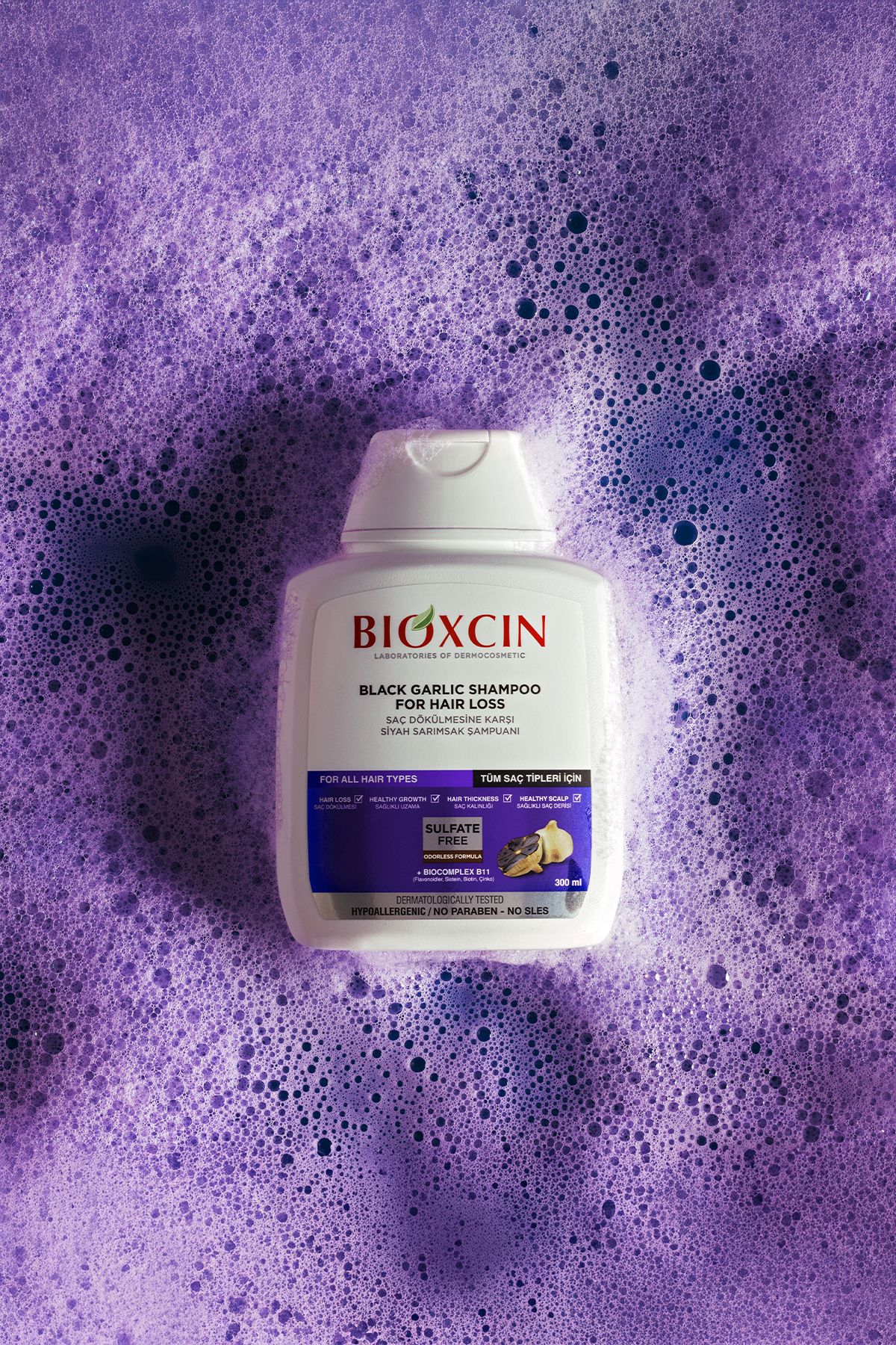 Bioxcin-Siyah Sarımsaklı Şampuan 300 ml- 2