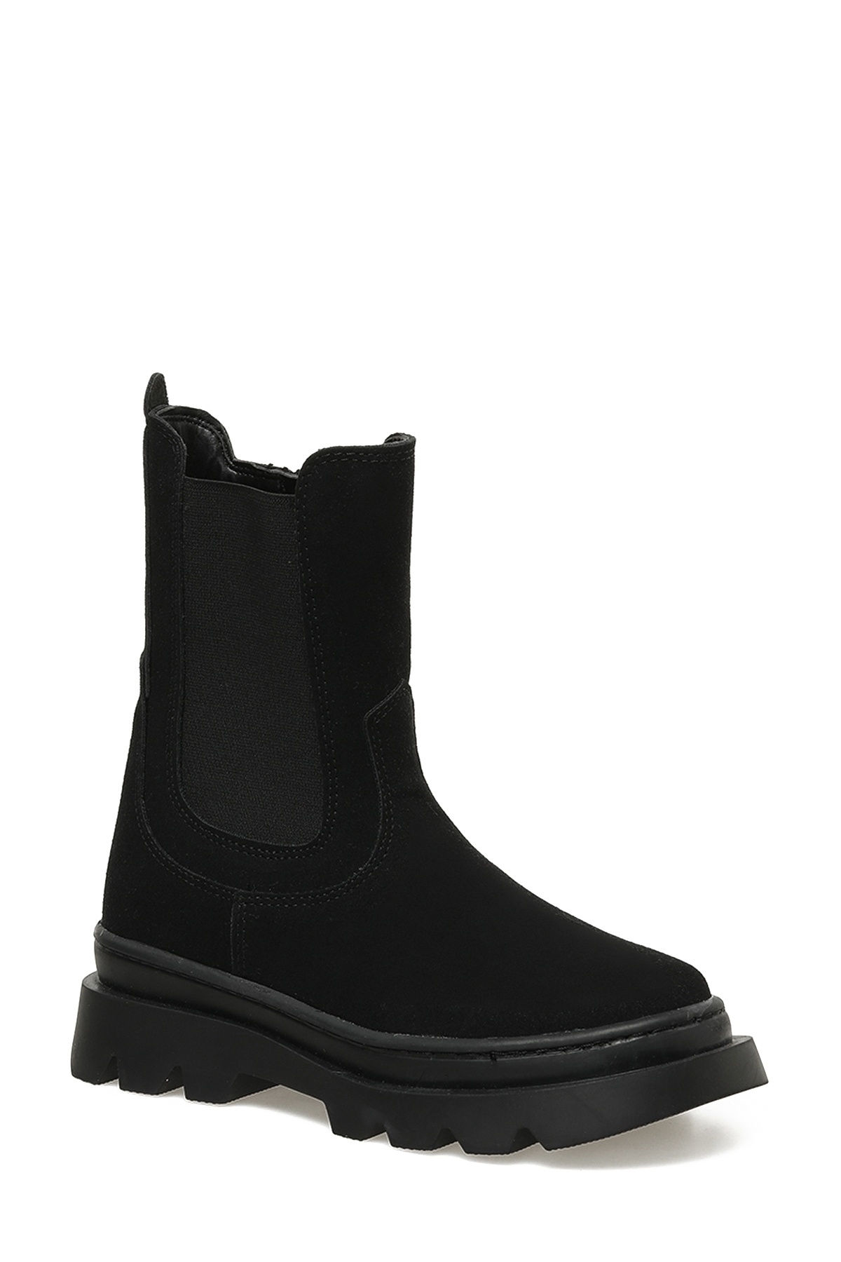 Binono-T F 3PR Schwarze Bikerstiefel für Mädchen 2