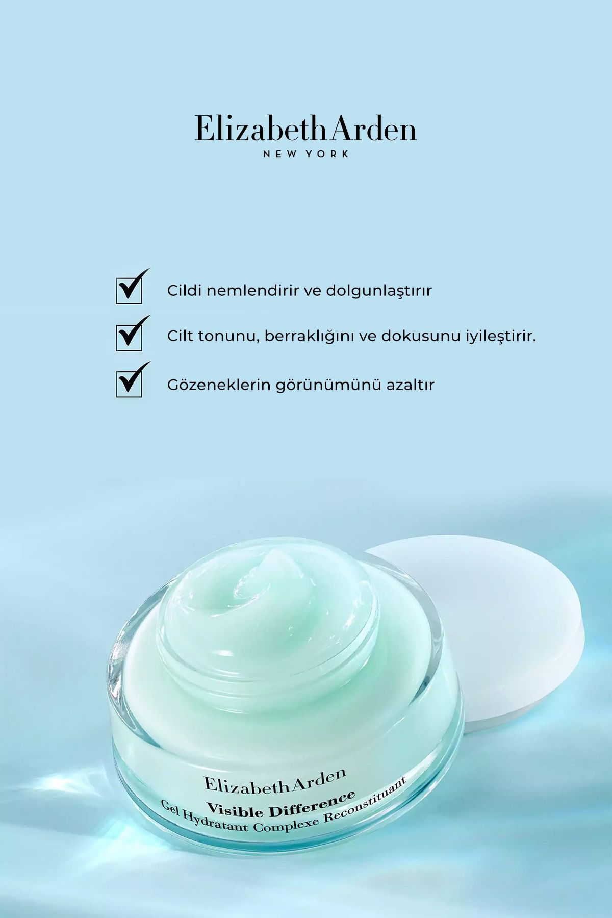 Elizabeth Arden-Intensely Moisturizing & Softening Light Gel Cream - Visible Difference Hydragel Complex 75ml 4