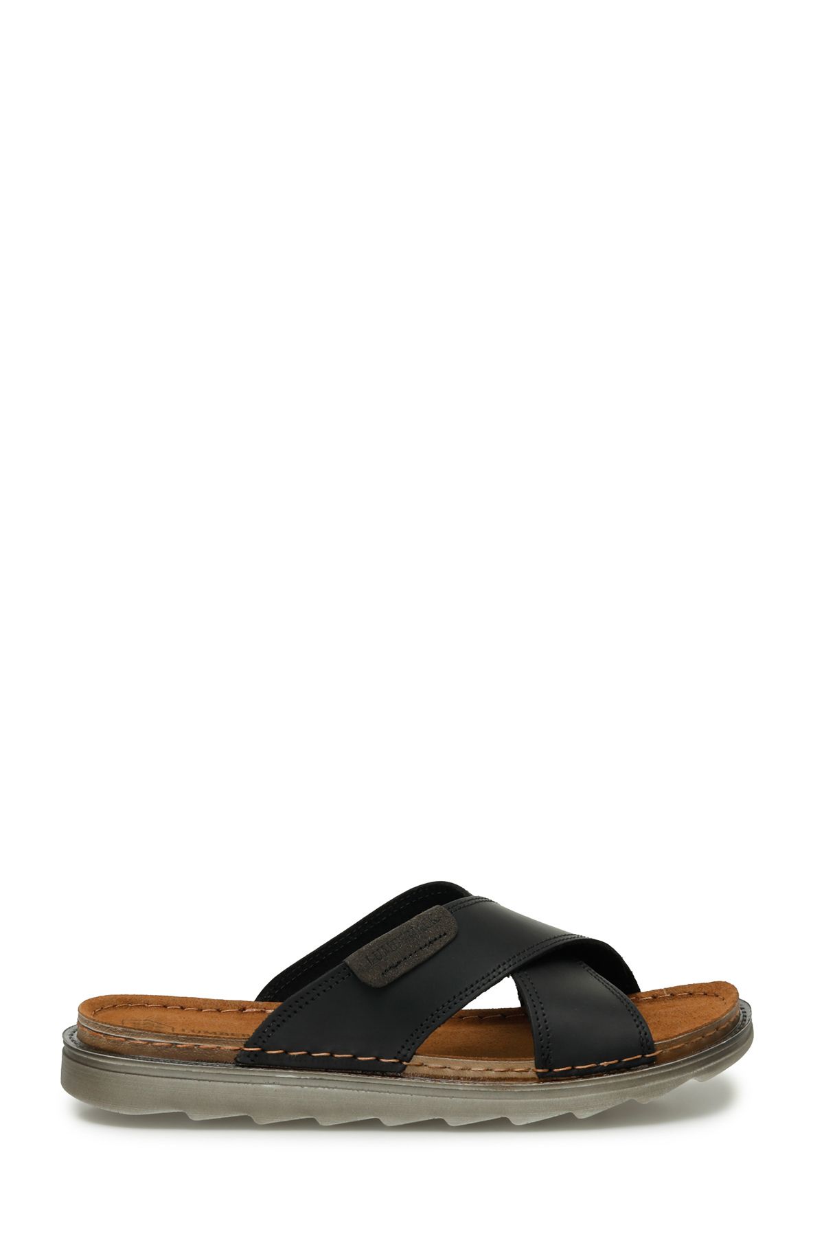 lumberjack CROSSED BANDS SLIPPER Siyah Erkek Sandalet
