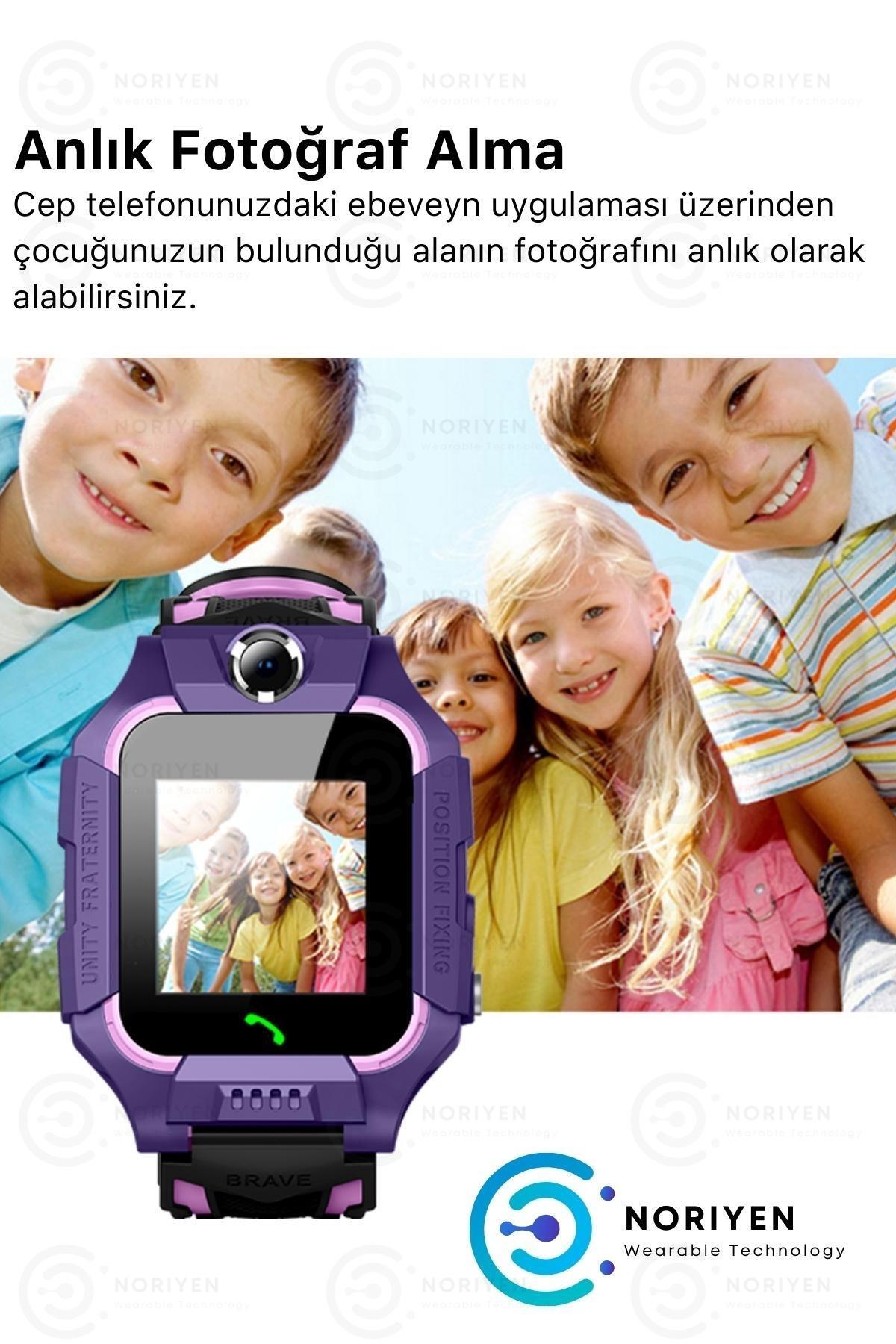 Sim Kartlı Kameralı Çocuk Takip Saati Konum Ortam Dinleme Kol Saati Kız Çocukları Için Akıllı Saat