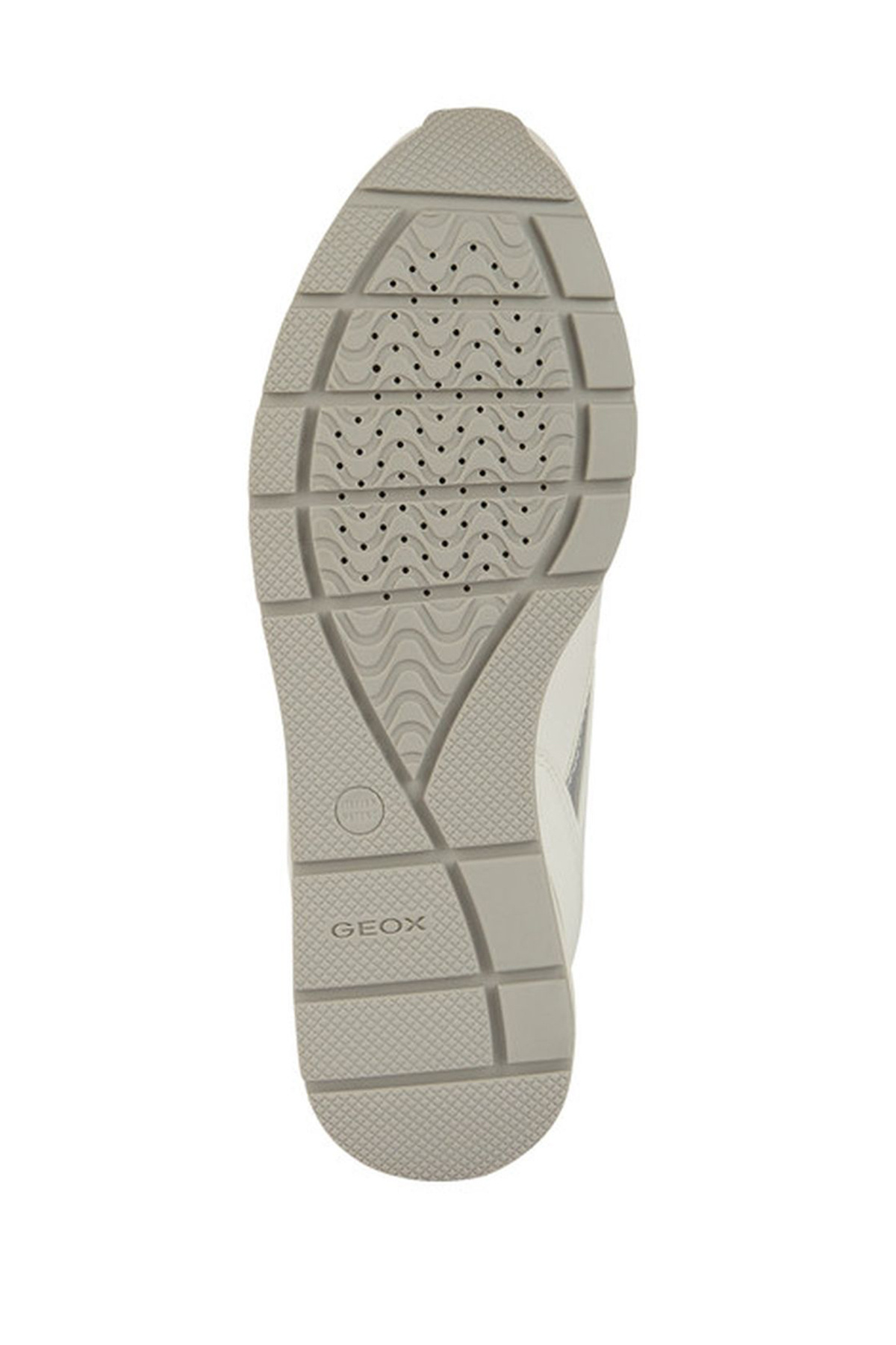 Geox-حذاء رياضي جلد Zosma أبيض - نعل سميك وأربطة D368la08504c1000 6
