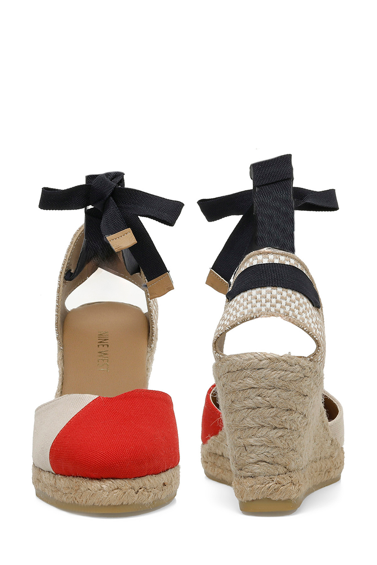 Nine West-UMEA 4FX Rote Damen-Espadrille 5