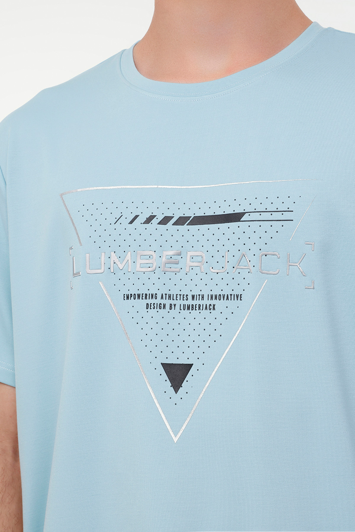 تی شرت مردانه راسته آستین کوتاه | لامبرجک Lumberjack ML CRIS 11C-ELG22001 4FX - تصویر 4
