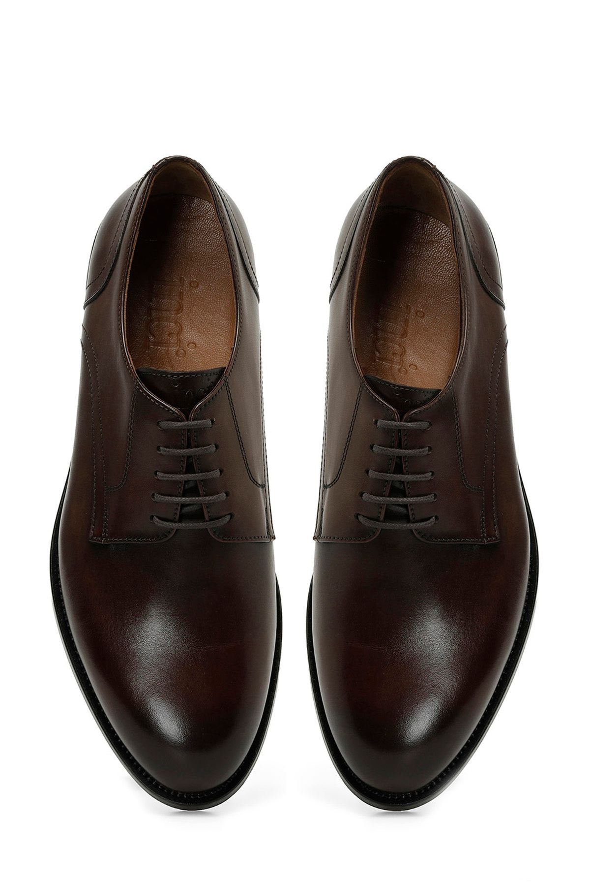 İnci-INCI RODRIGO 4FX Braune klassische Herrenschuhe 4