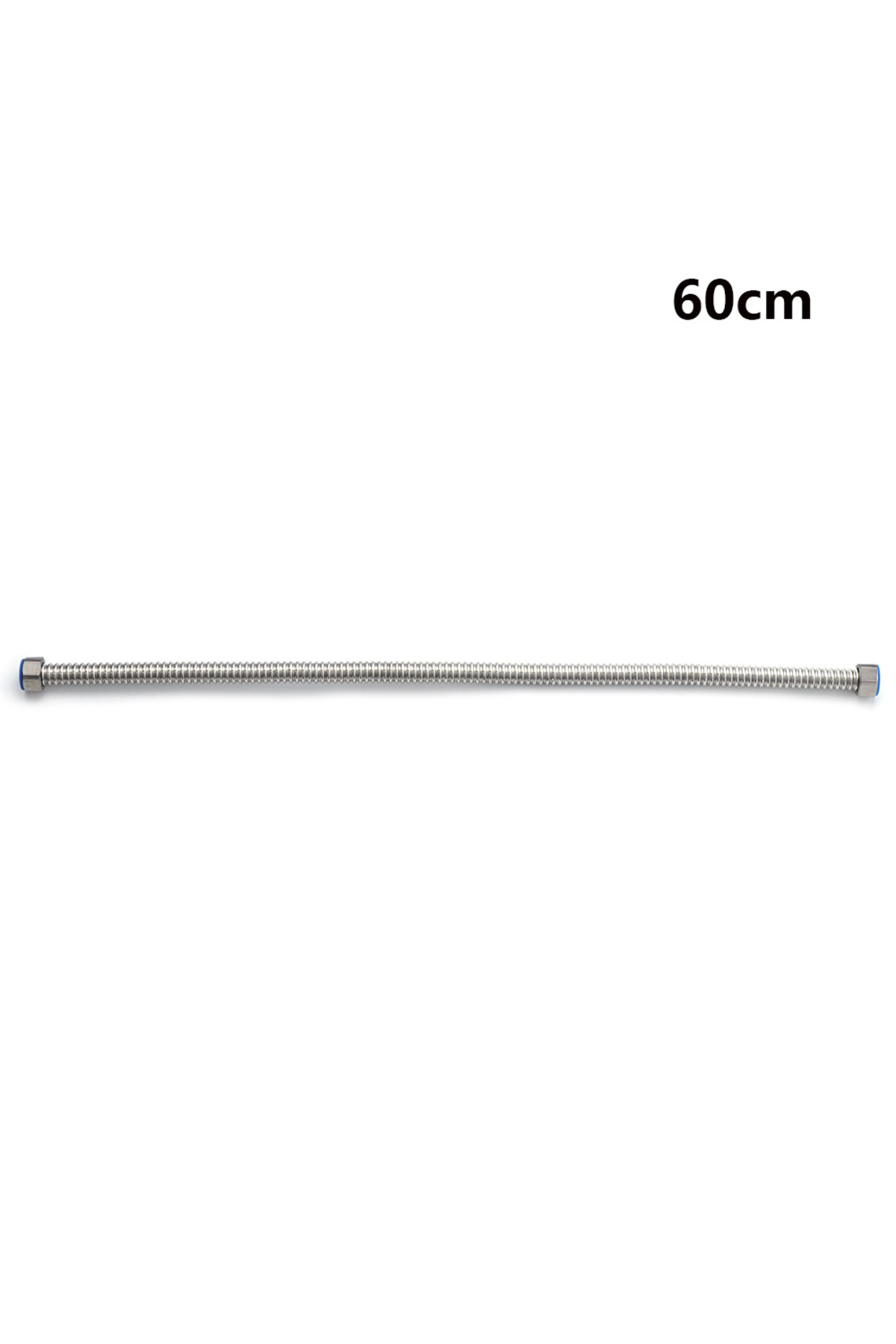 Choice-60CM G1/2" Stainless Steel Shower Hose Long Bathroom Shower Water Hose Extension Plumbing Pipe Showe 1
