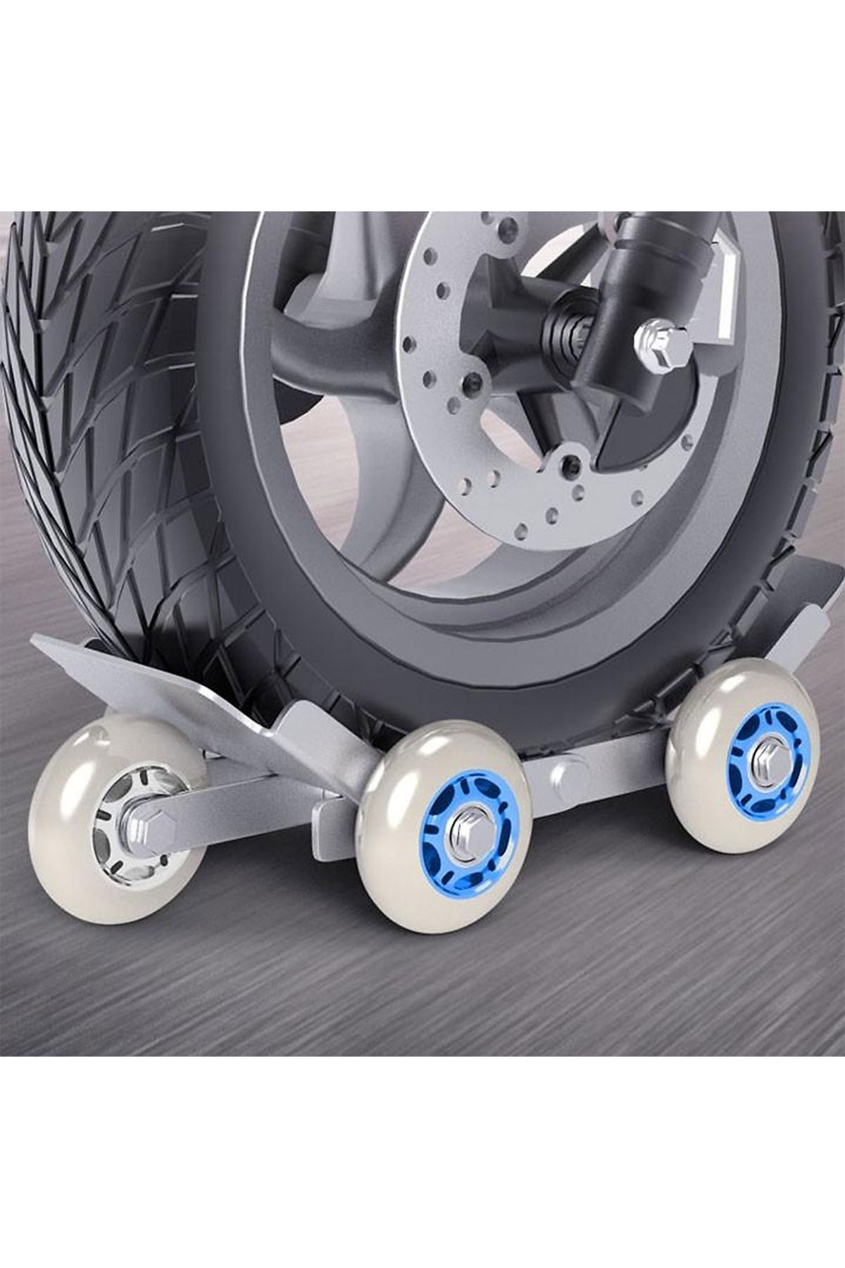 SUNUP Sn-21007 Motosiklet Taşıma Tekerleği Dolly Tekerlek