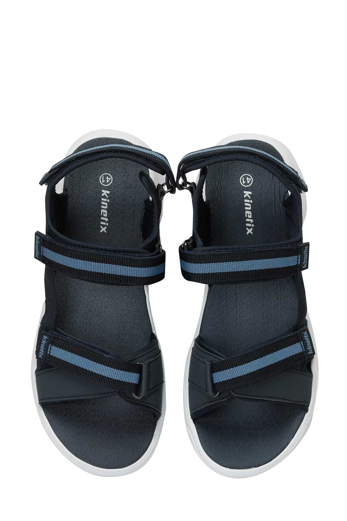 Kinetix-LERVI TX 4FX Marineblaue Herrensandalen 4