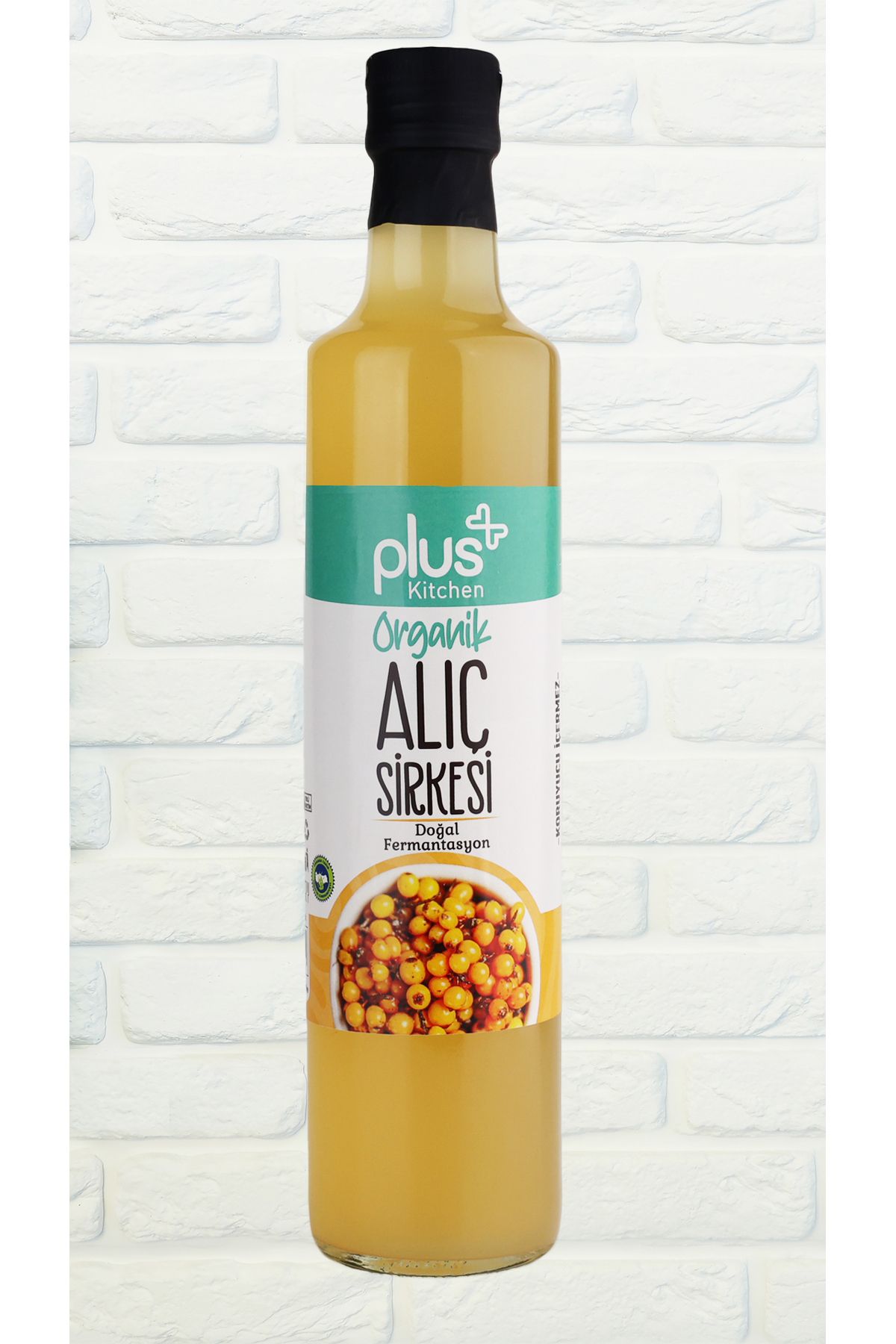 Plus Kitchen Organik Alıç Sirkesi 500 ml