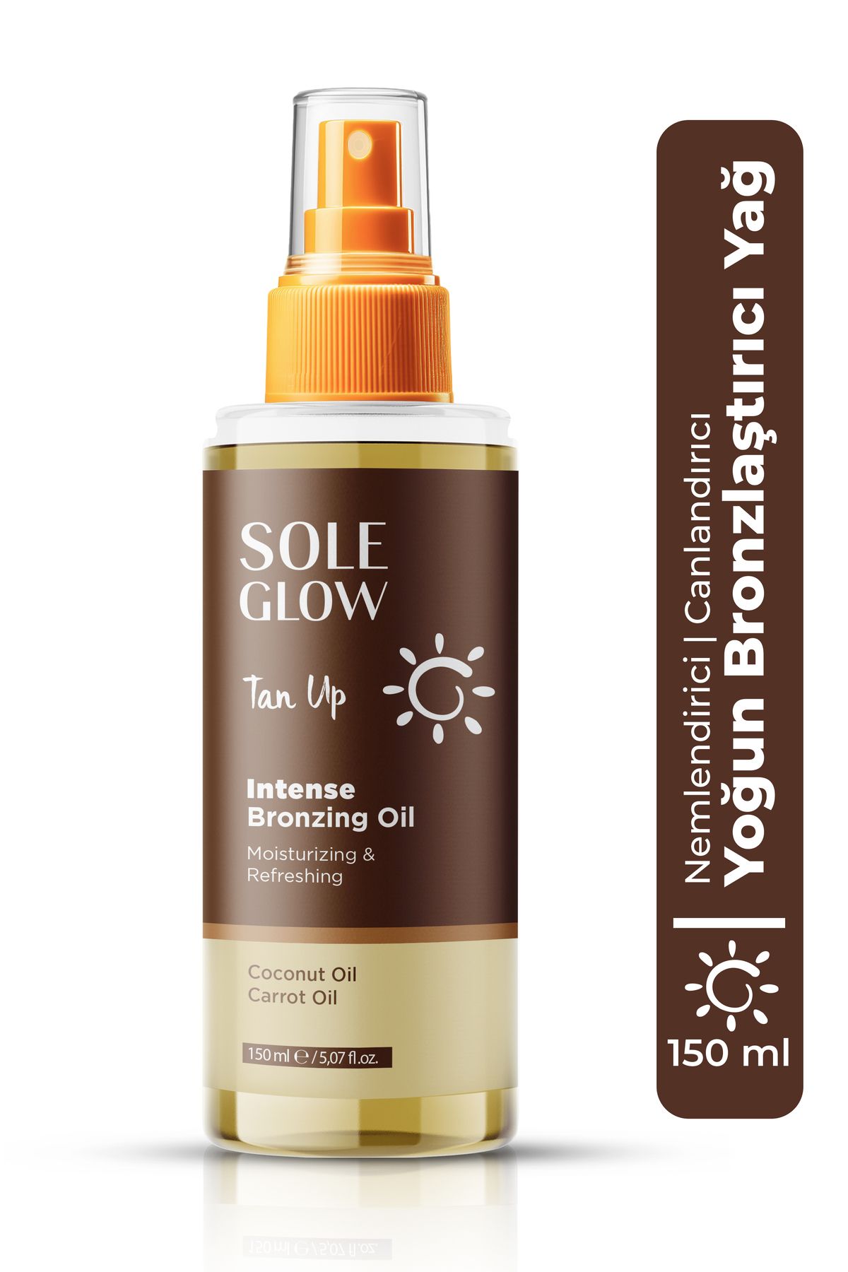 Sole Glow Intense Bronzing Oil 150ml | Yoğun Bronzlaştırıcı Yağ | Nemlendirici & Canlandırıcı