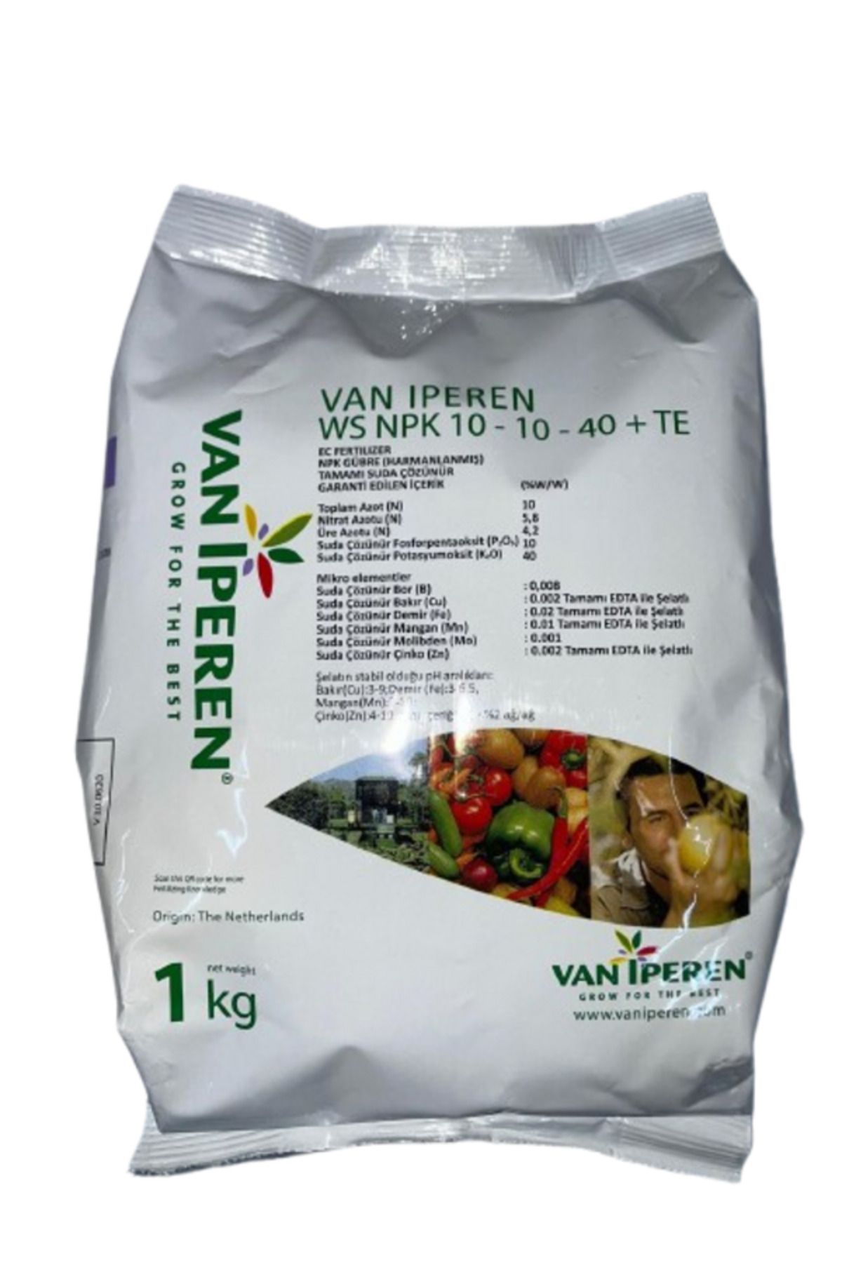 Van Iperen WS NKP 10-10-40+TE GÜBRE