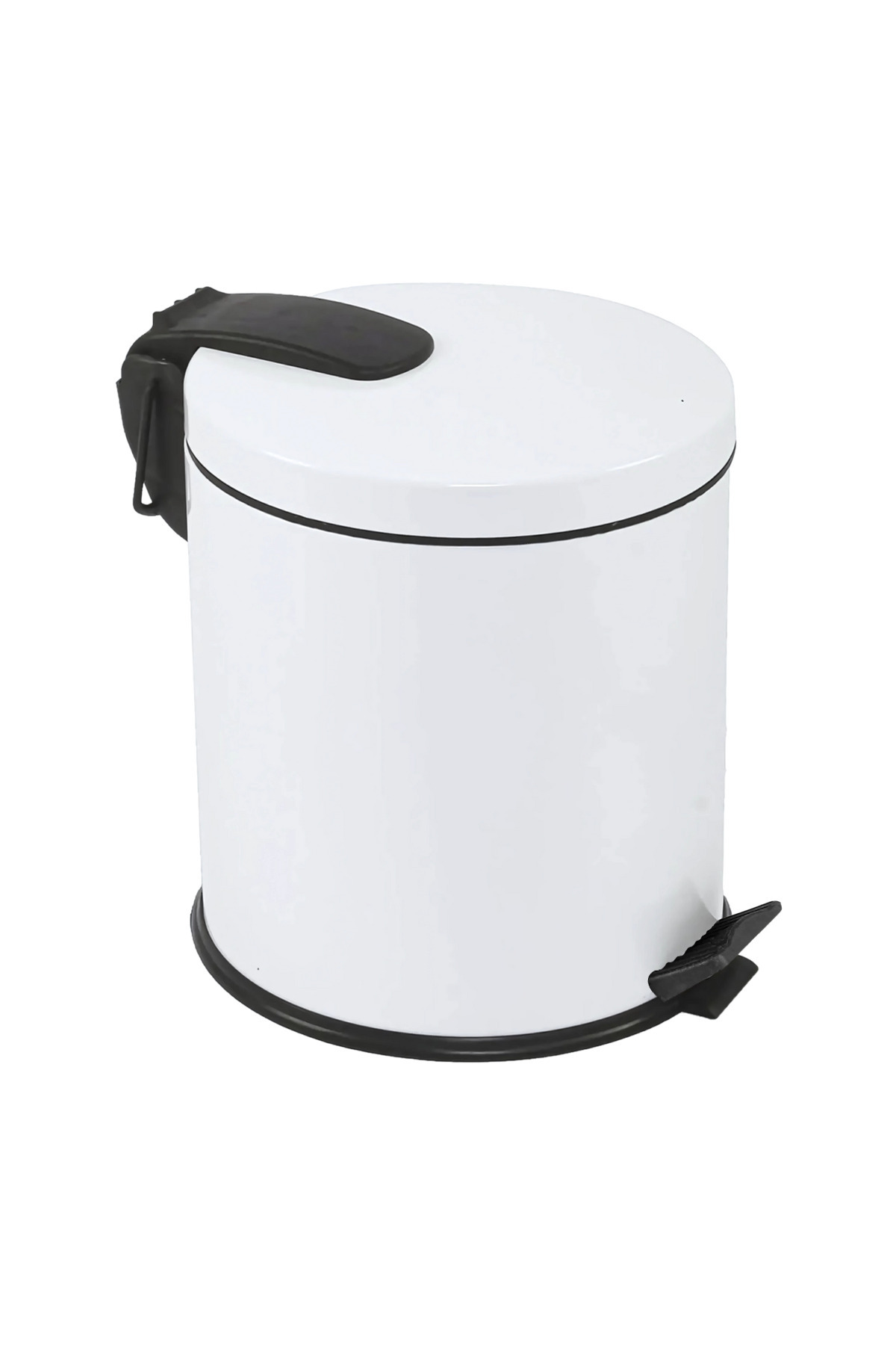 Pedal Trash Can White 20 Lt