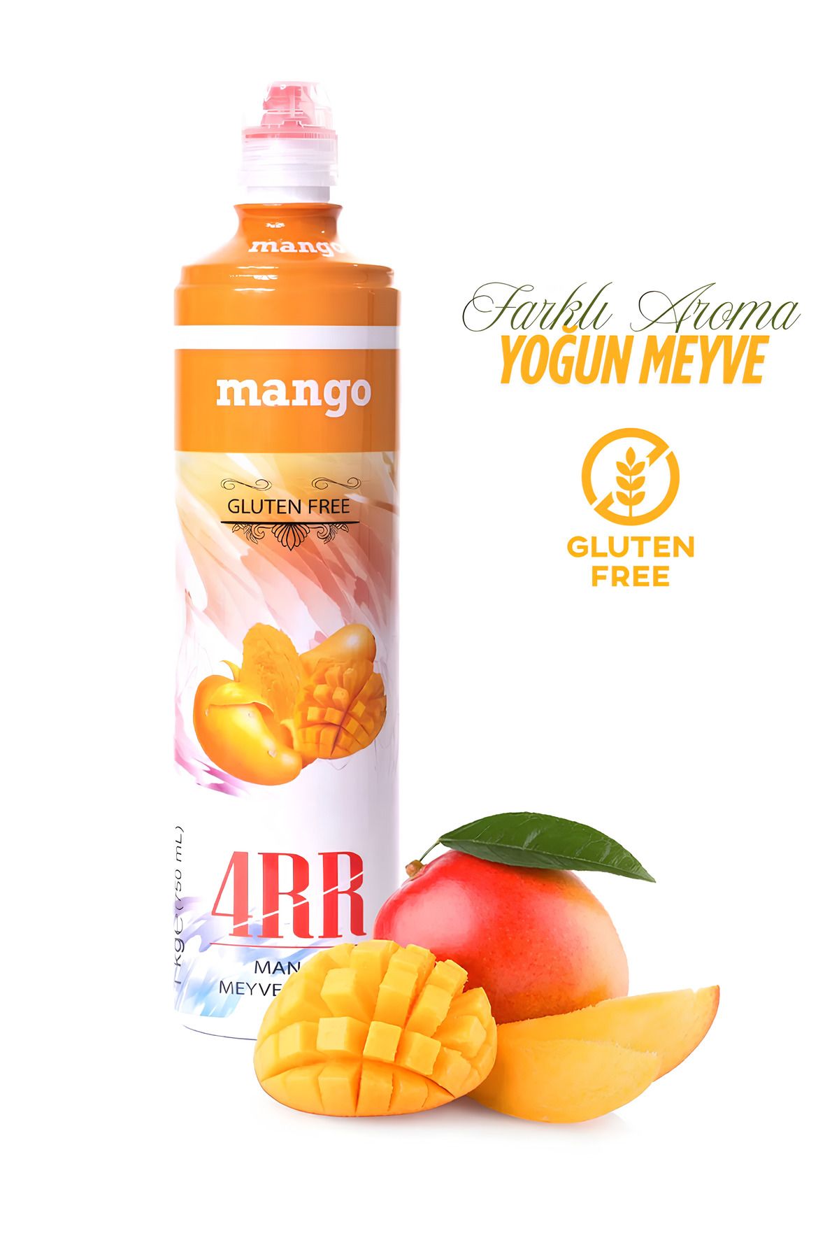 4RR Mango Meyve Püresi - 1000 gr - 750 ml