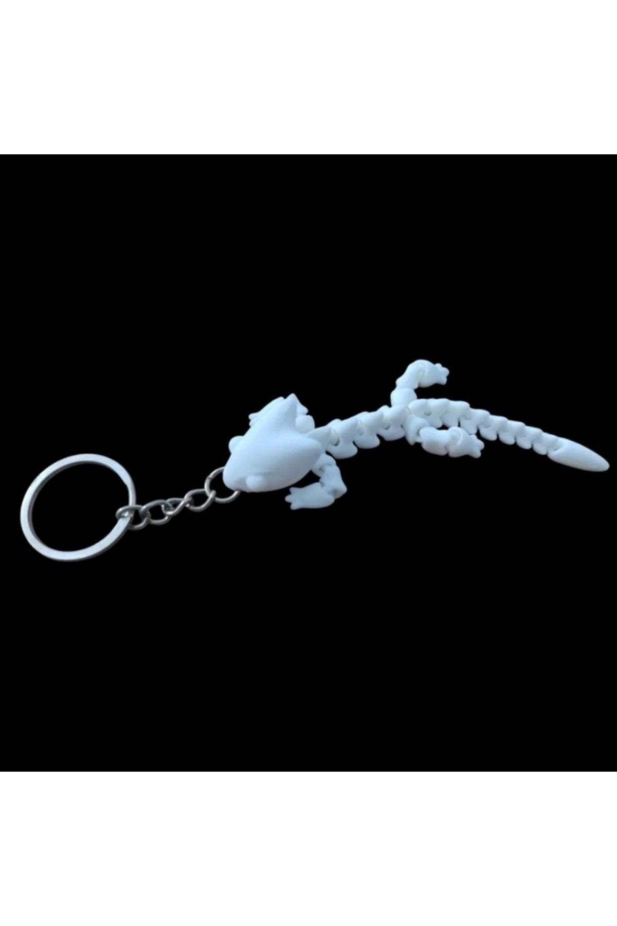 EŞREFOĞLU-EMA-White Lizard - Keychain and Moving 1