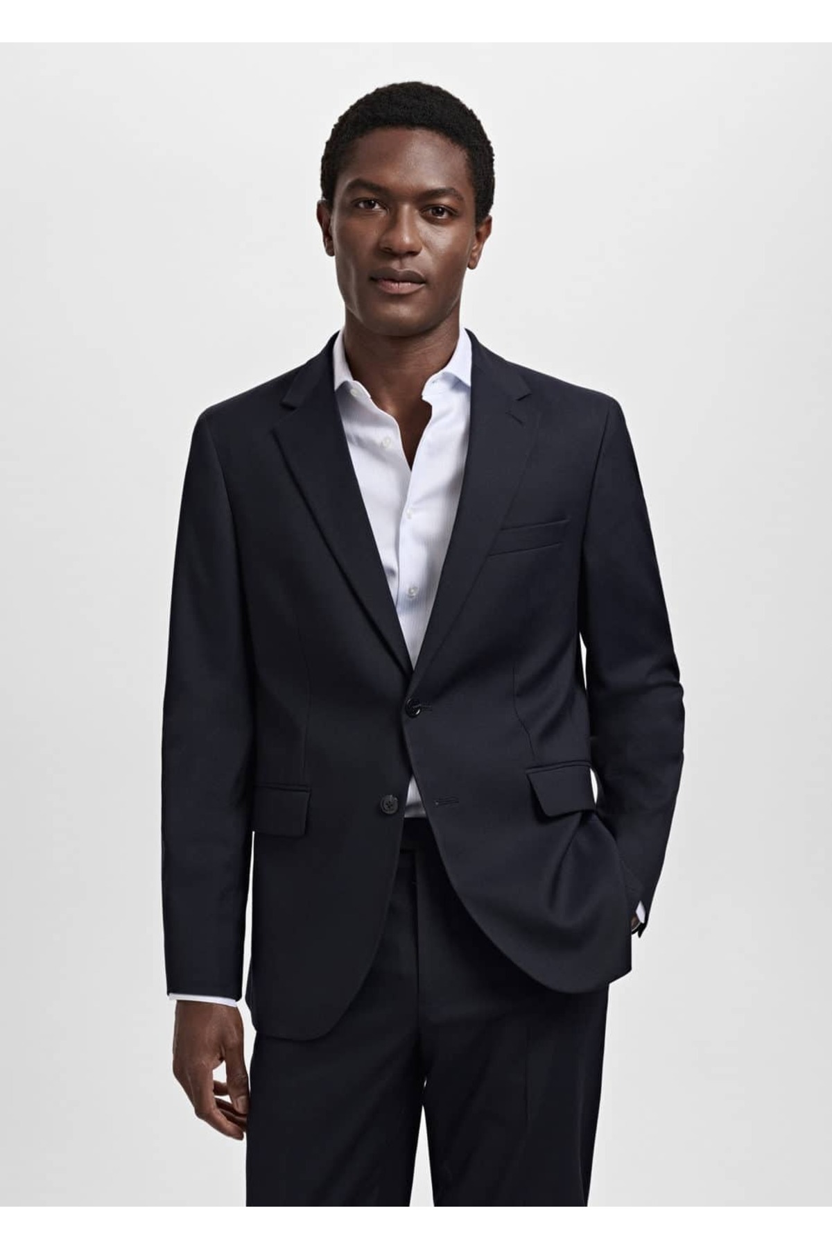 Slim fit Milan kumaş blazer ceket