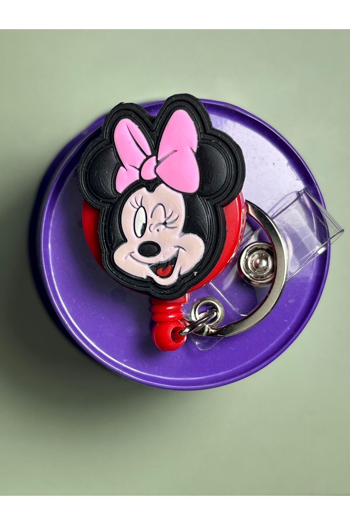 yoyo-Micky Mouse Name Card Collar Holder 3