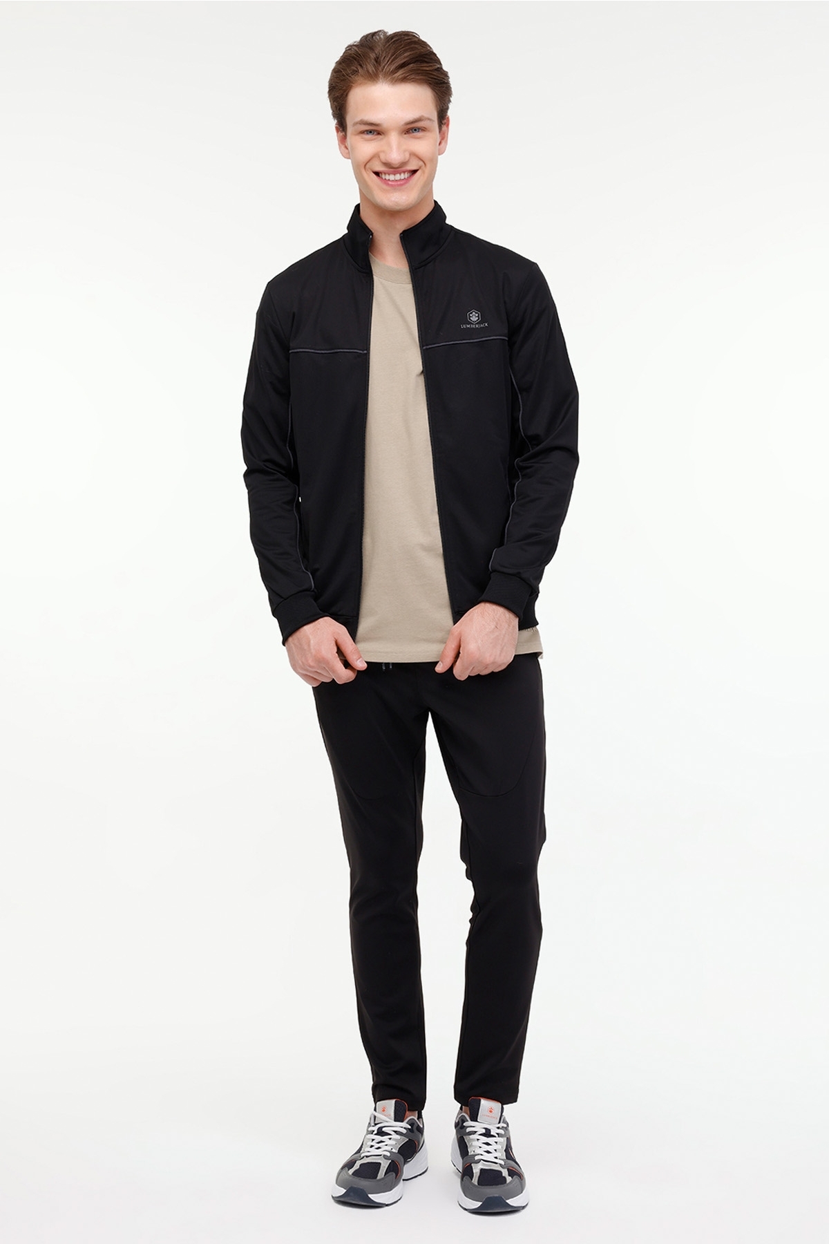 ست گرمکن مردانه راسته فاق نرمال آستین استاندارد | لامبرجک Lumberjack MB CT176 LEON T.SUIT 4PR - تصویر 3