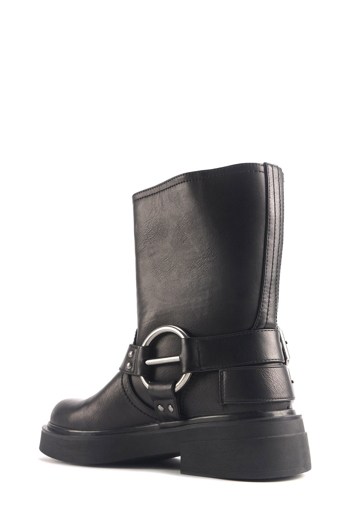 چکمه مشکی زنانه 4PR بوت پوتین اورجینال Nine West