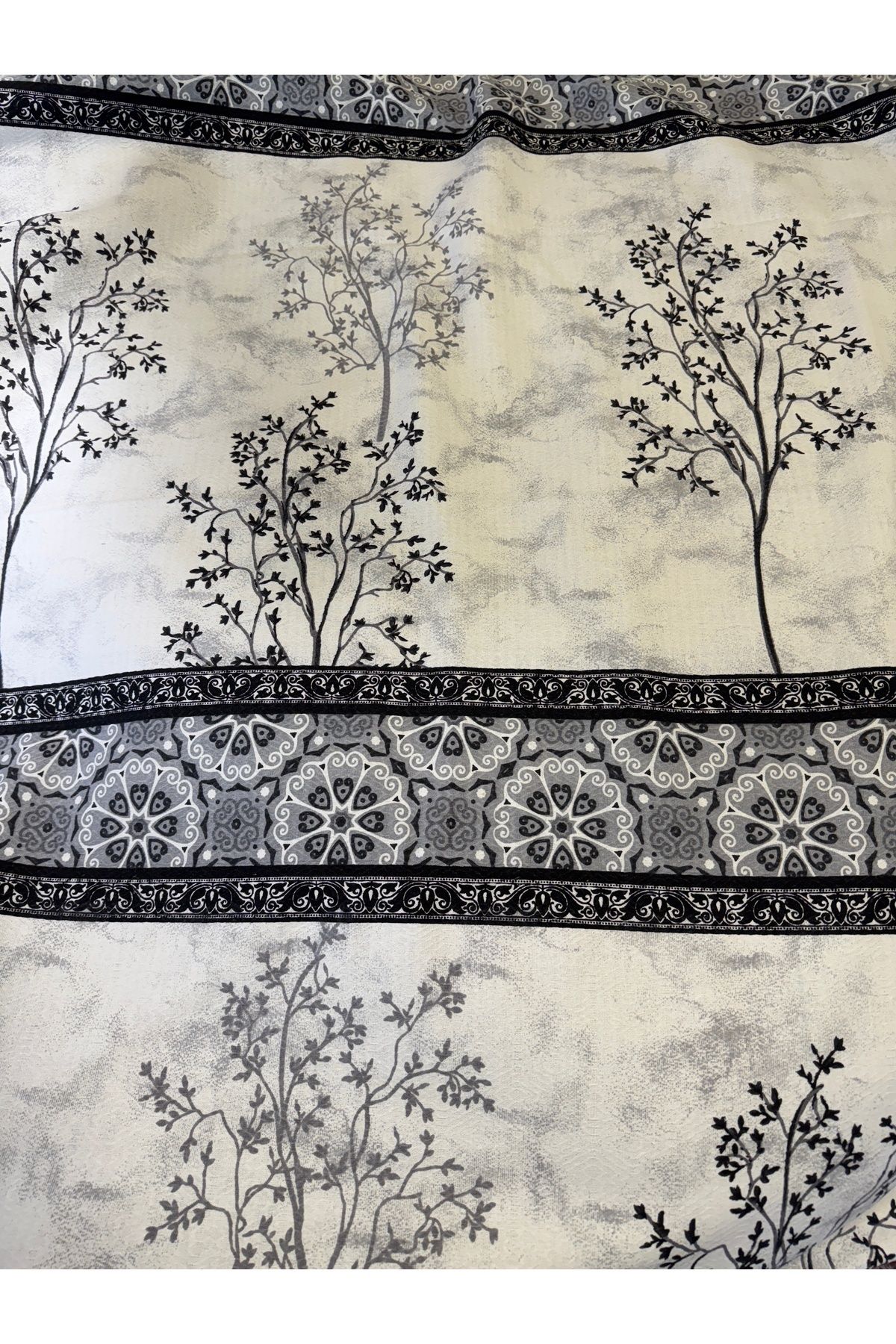 ŞENER HOME-Border Pattern Printed 150X240 Cm. Single Single Pike 7