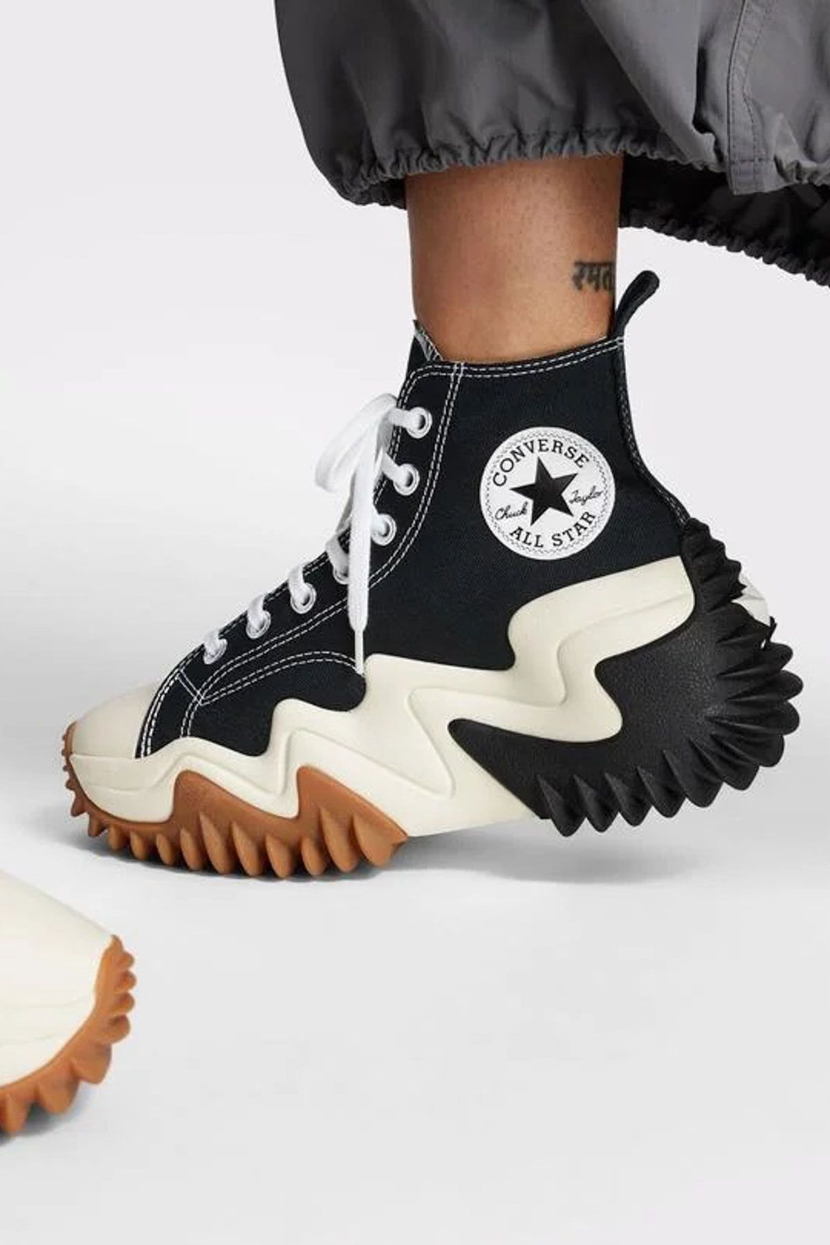 converse-Run Star Motion Canvas Platform Hi dámské boty 171545 C 2