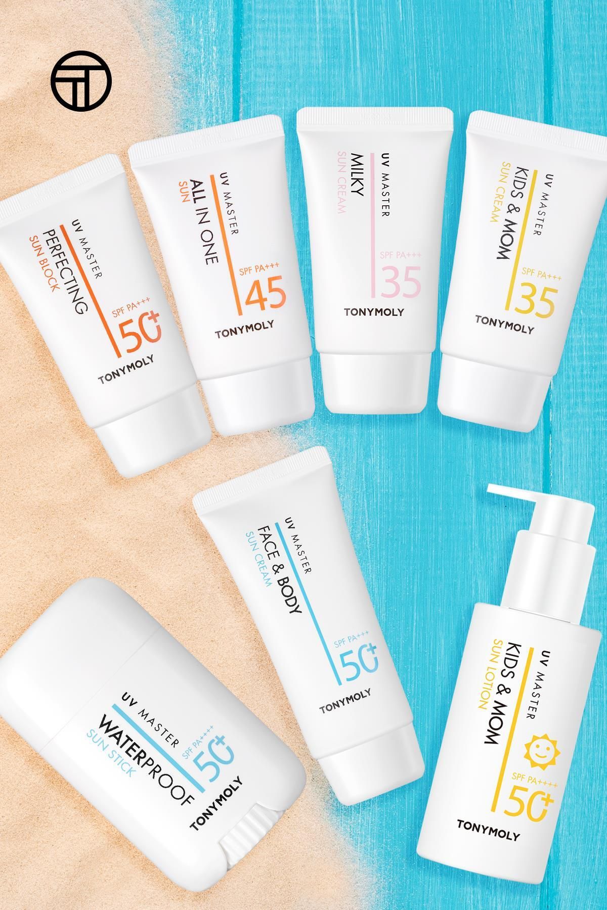 TONYMOLY-Sunscreen UV Master All In One Moisturizer Fruit and Flower Extract SPF 45 Pa 50ml 7
