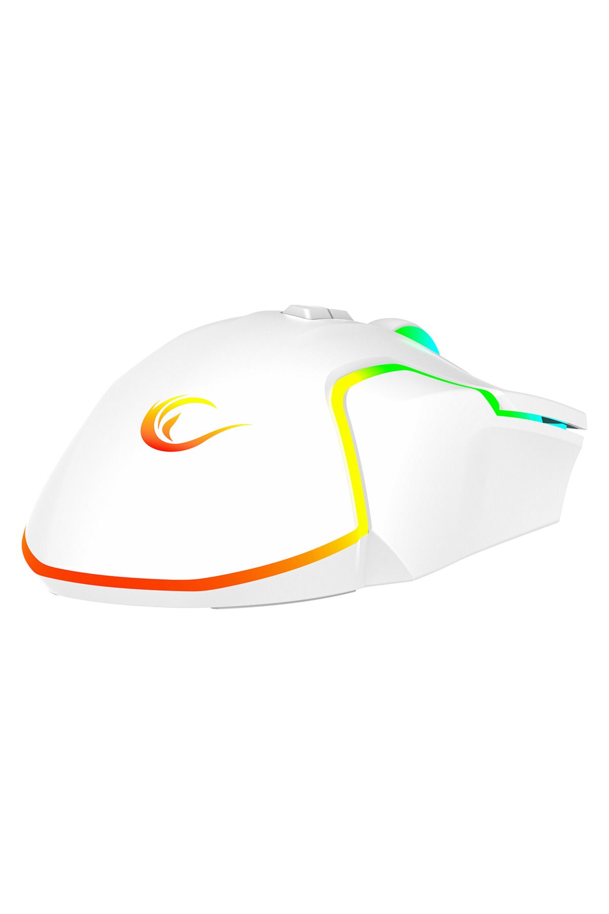 Rampage-Gaming Mouse, Miracle M2, RGB Lighting, 7200 Dpi, 8 Buttons, Programmable, White 5