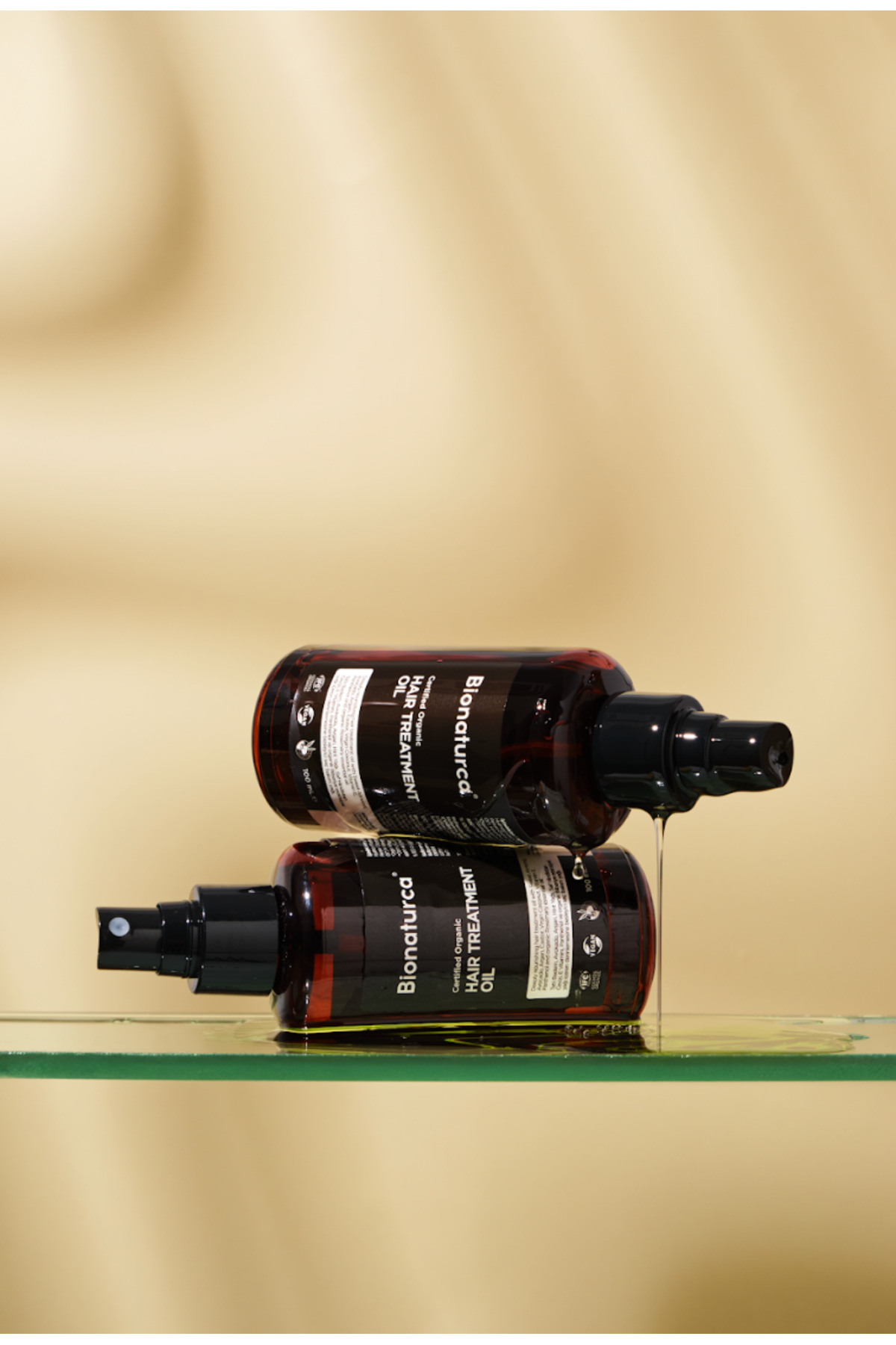 Organik Sertifikalı Yıpranma Karşıtı Canlandırıcı Saç Bakım Yağı 100 ml — ŞBY125 — تصویر 6 از 7