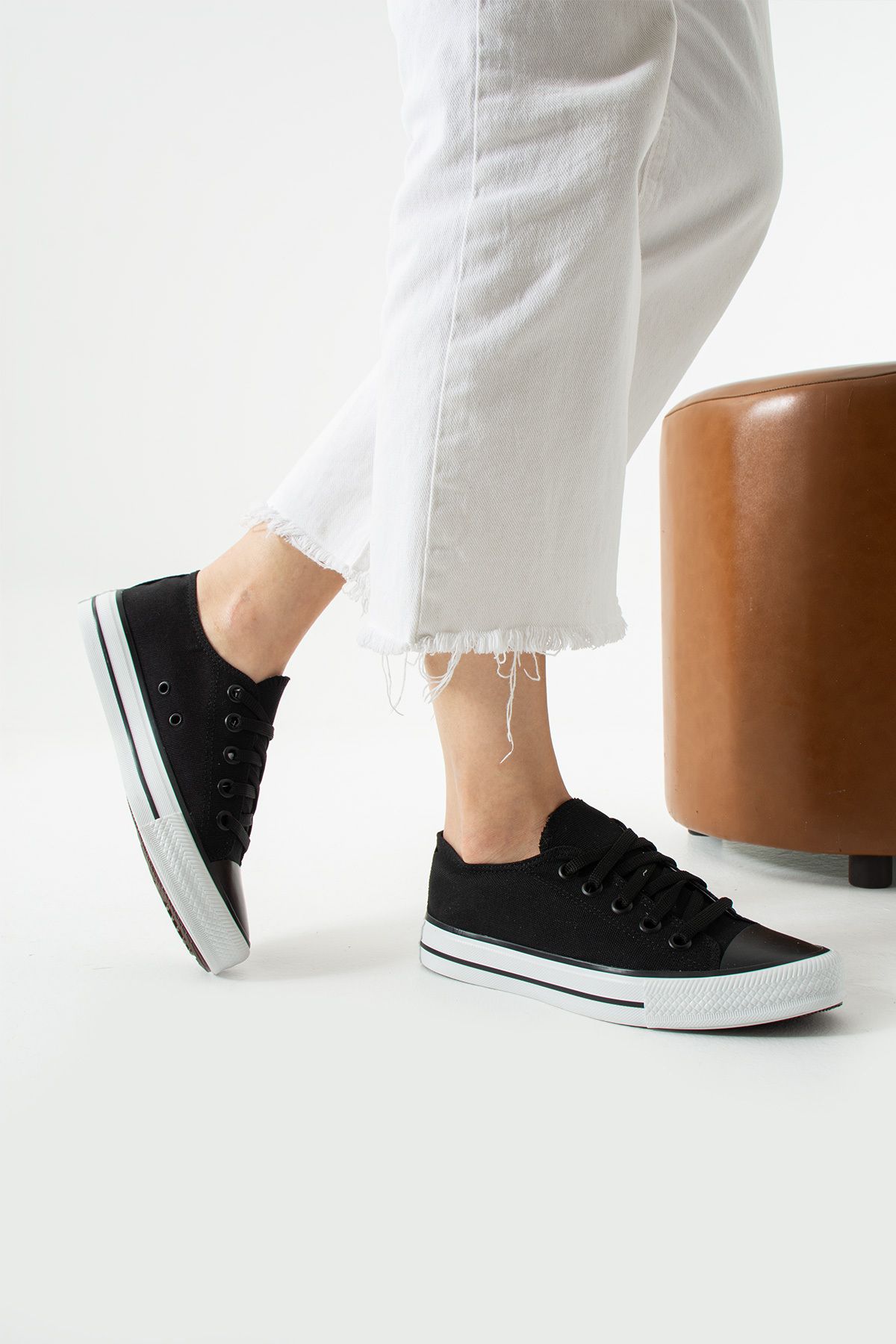 bolella renkli keten sneaker spor ayakkabı