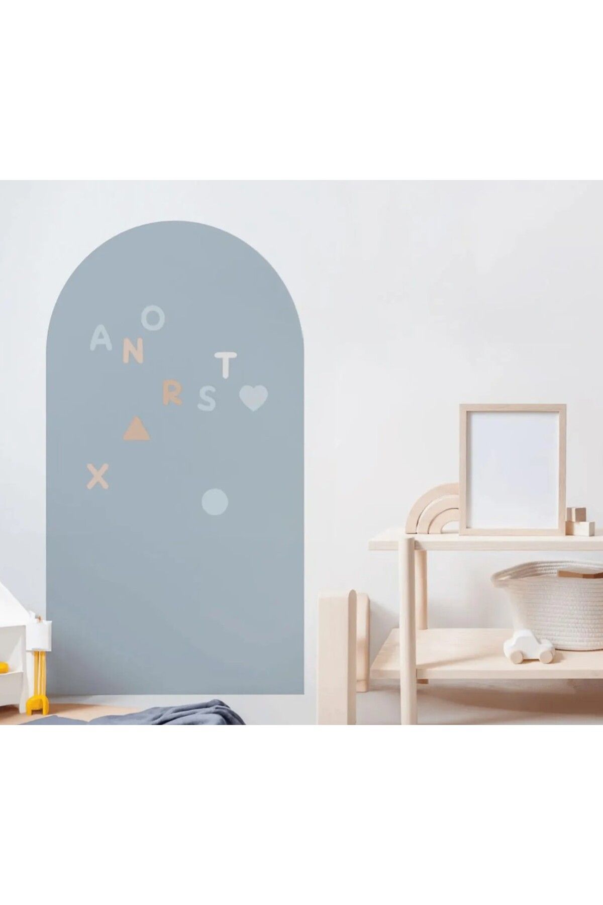 Hdg Yapışkanlı Manyetik Duvar Panosu Mıknatıs tutan Pano 60x90 cm Celadon soluk mavi yeşil