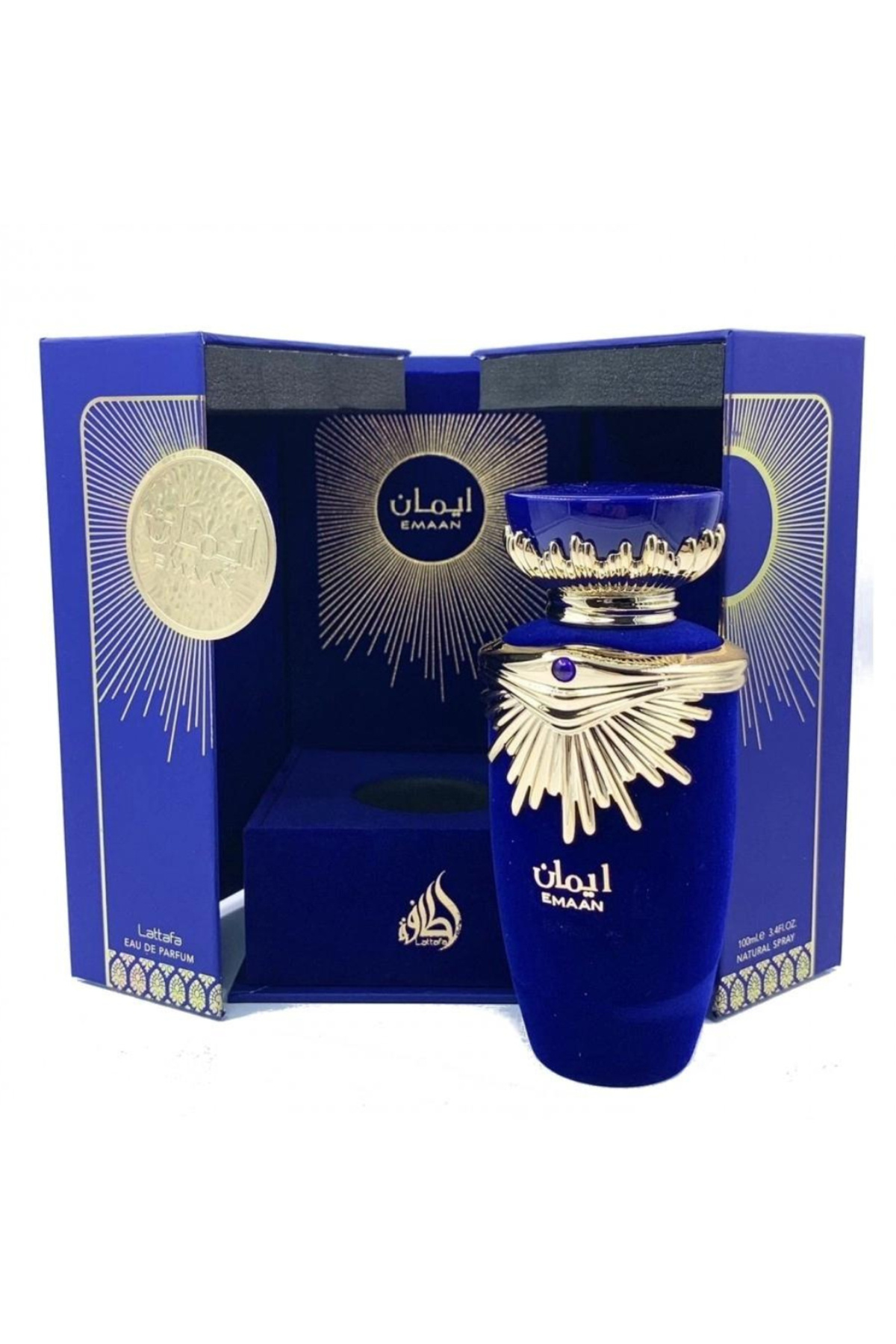 lattafa-Άρωμα Emaan, Lattafa, perfume eau 100 ml, ανδρικό 4