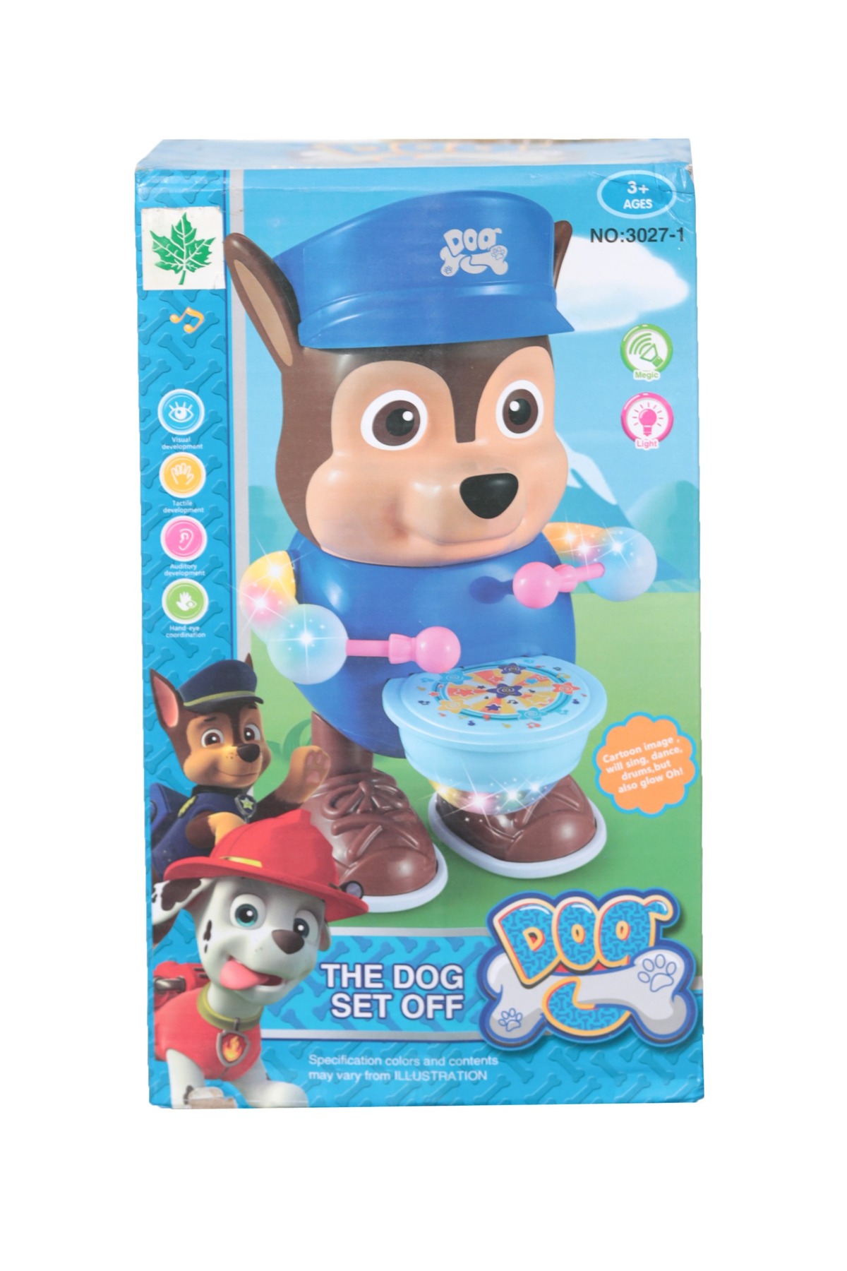 TUMBA'S PAW PATROL IŞIKLI MÜZİKLİ HAREKETLİ DANS EDEN FİGÜR OYUNCAK fotoğrafı 5 (önizleme)