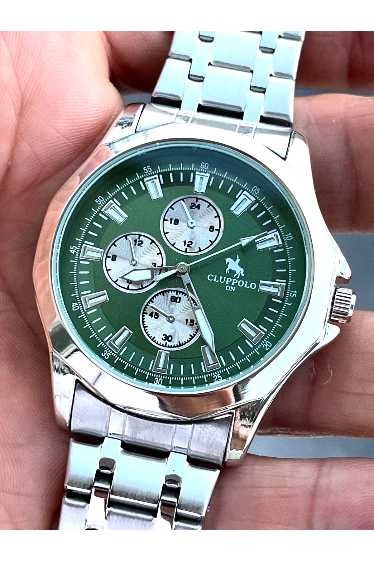 ساعت مچی مردانه بند فلزی فصلی جدید همراه با دستبند هدیه