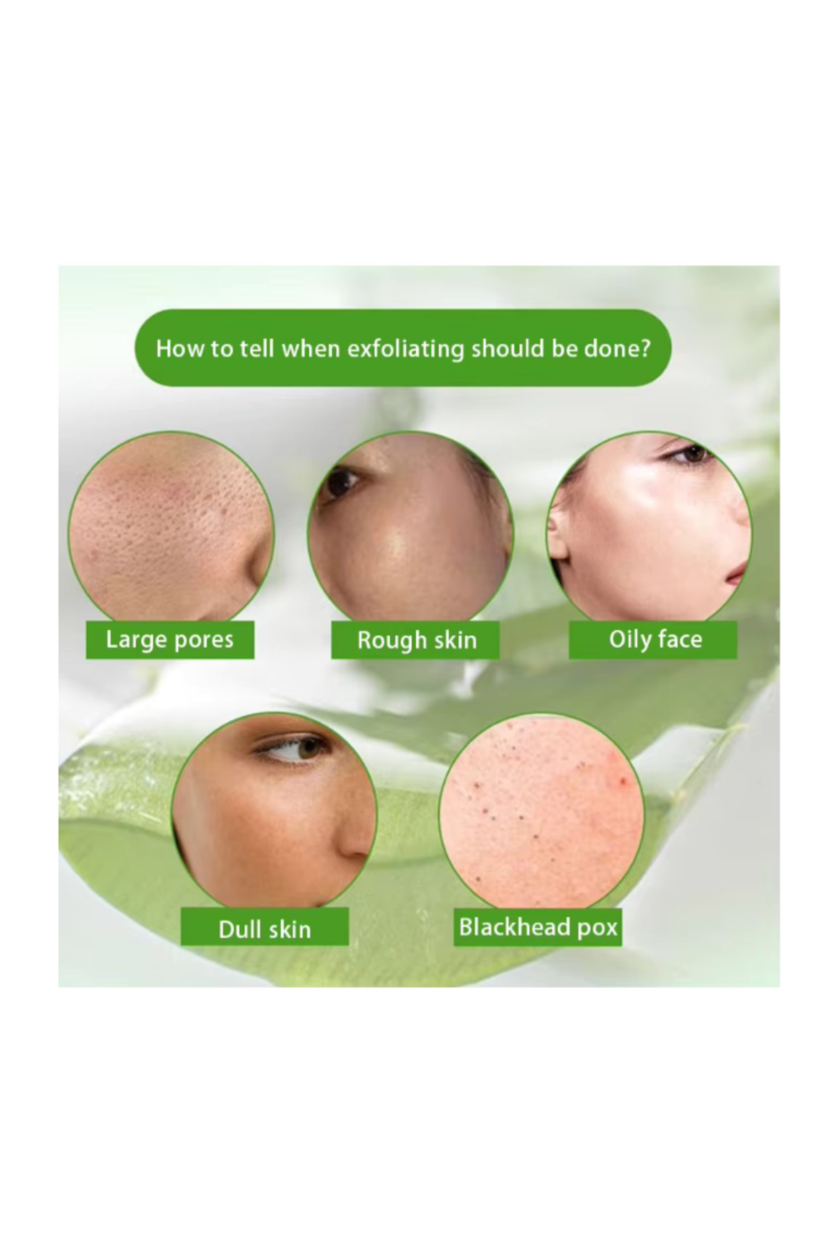 Yatıştırıcı Etkili, Doğal, Aloe Vera Yüz Peelingi, Arındırıcı Scrub, Tüm Cilt Tipleri 100 gr (1ADET) — DRL-1531-T — تصویر 5 از 9