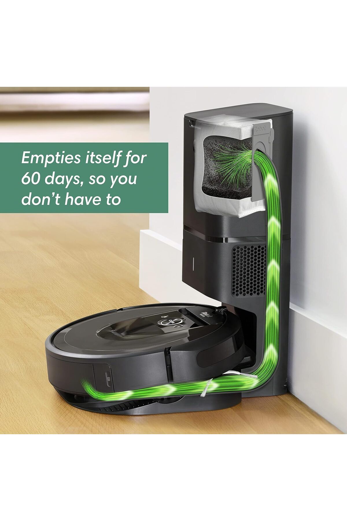 iRobot-Roomba i7+ (7550) Robot Vacuum with Automatic Dirt Disposal 2