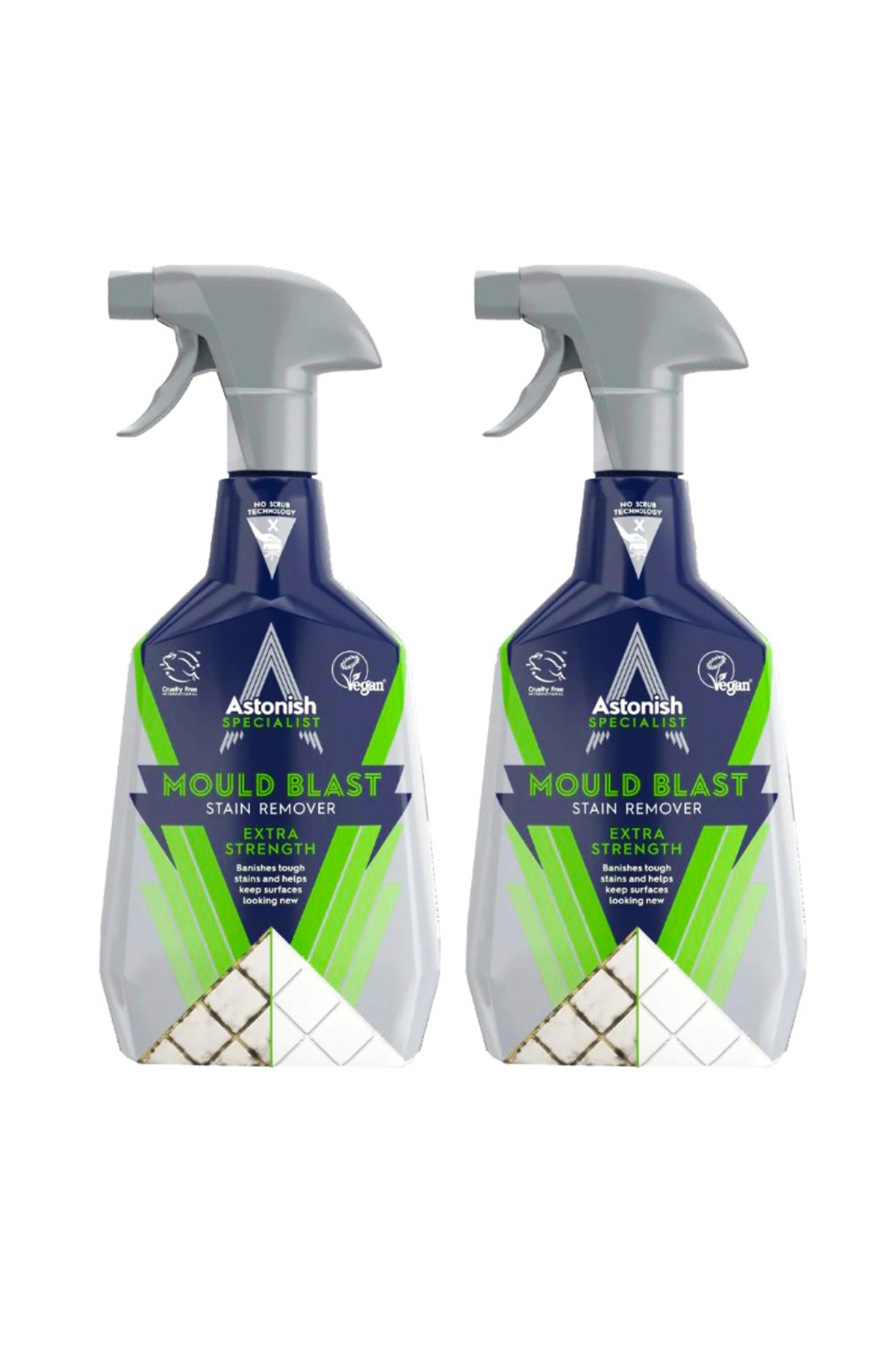 Astonish Küf Temizleyici Sprey Extra Strenght 750 ml Ekstra Güçlü 2 Adet