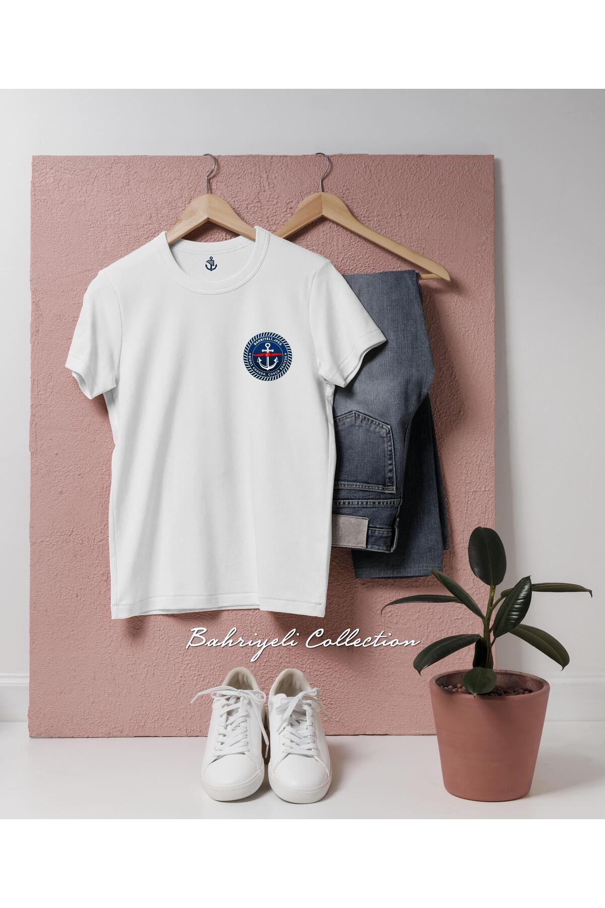 bahriyeli.jpeg Oversize Bahriyeli.jpeg Tasarımlı Unisex T-Shirt