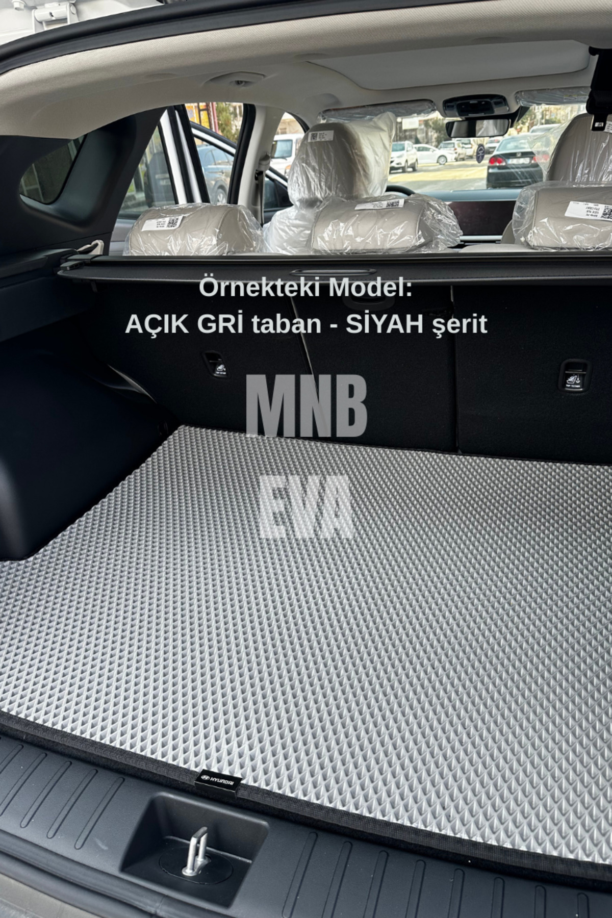 MNB EVA Hyundai Tucson 2020-2025 EVA Bagaj Havuzu Metal Logolu