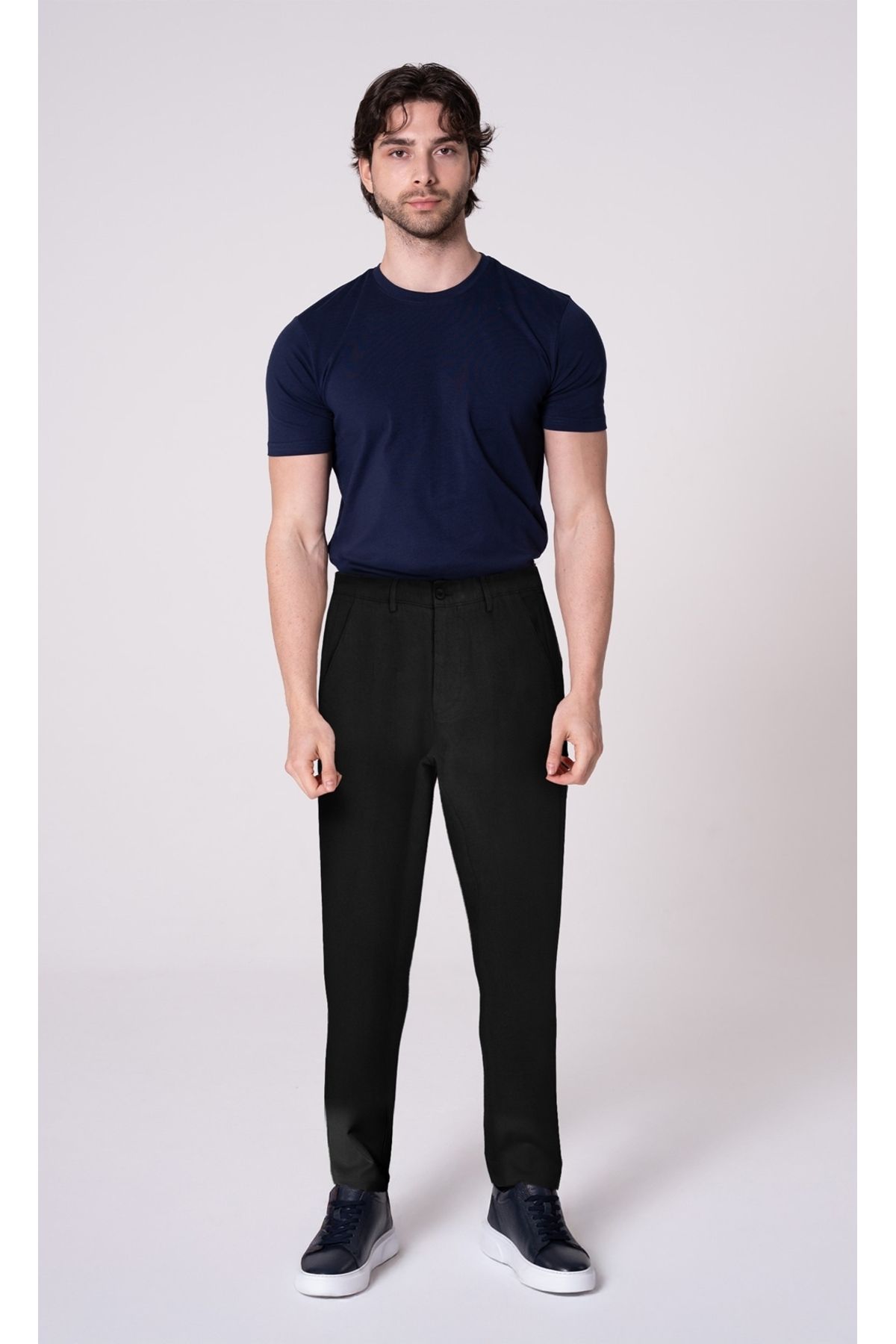 CRAFTLABEL Yeni Sezon Erkek %100 Keten Pantolon- Cepli, Terletmez
