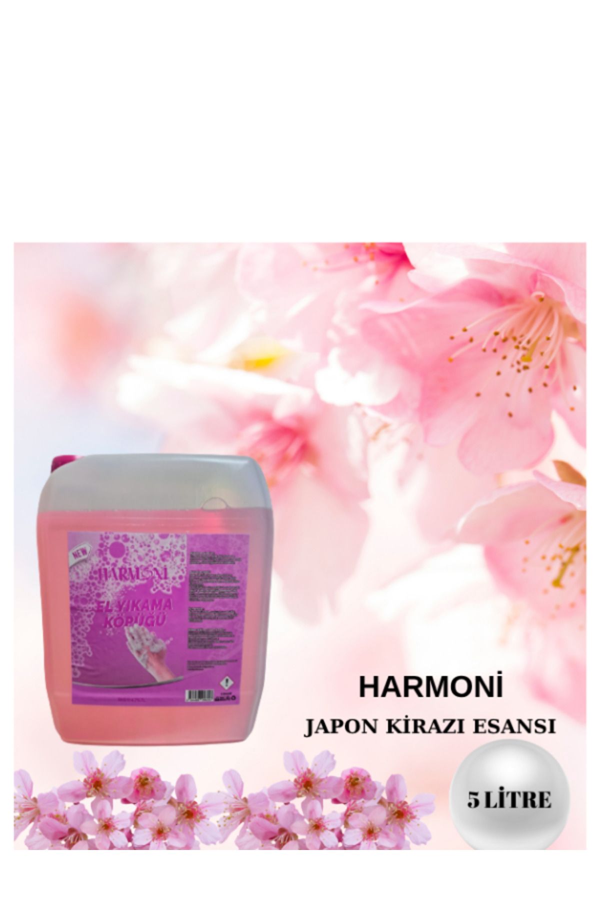 HARMONİ Sıvı El Yıkama Köpüğü 5 Litre japon kirazı