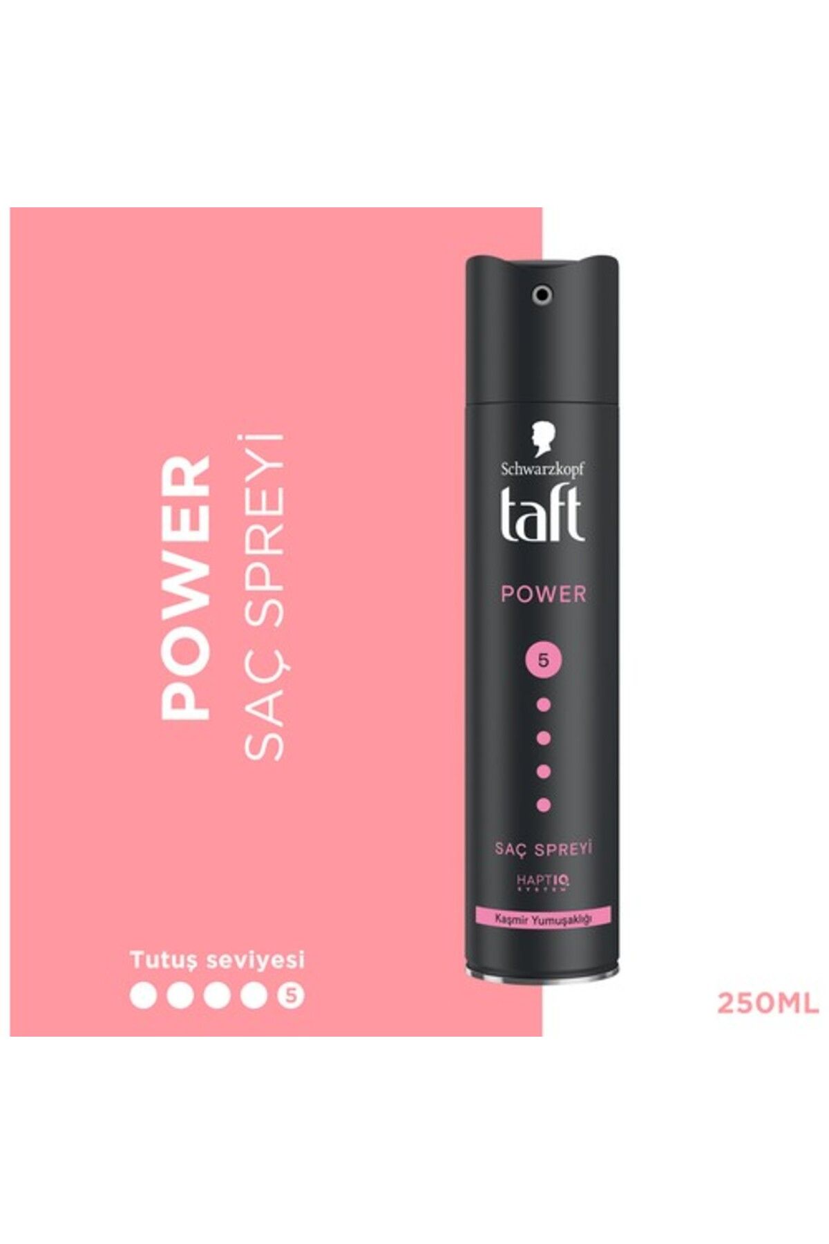 Taft Saç Spreyi Power Kasmır Mega Güçlü 5 250ml