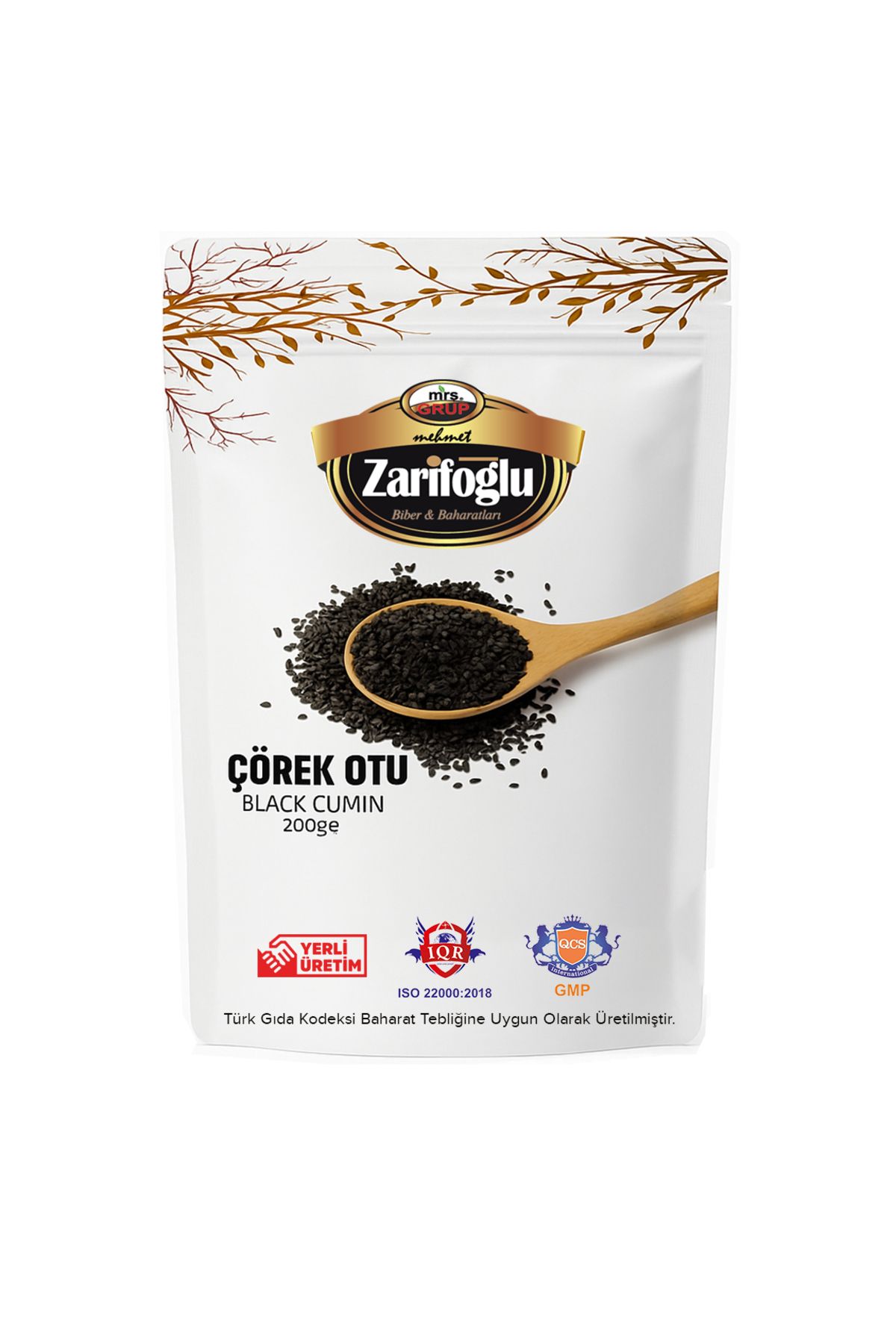 Zarifoğlu Çörekotu 200 gr