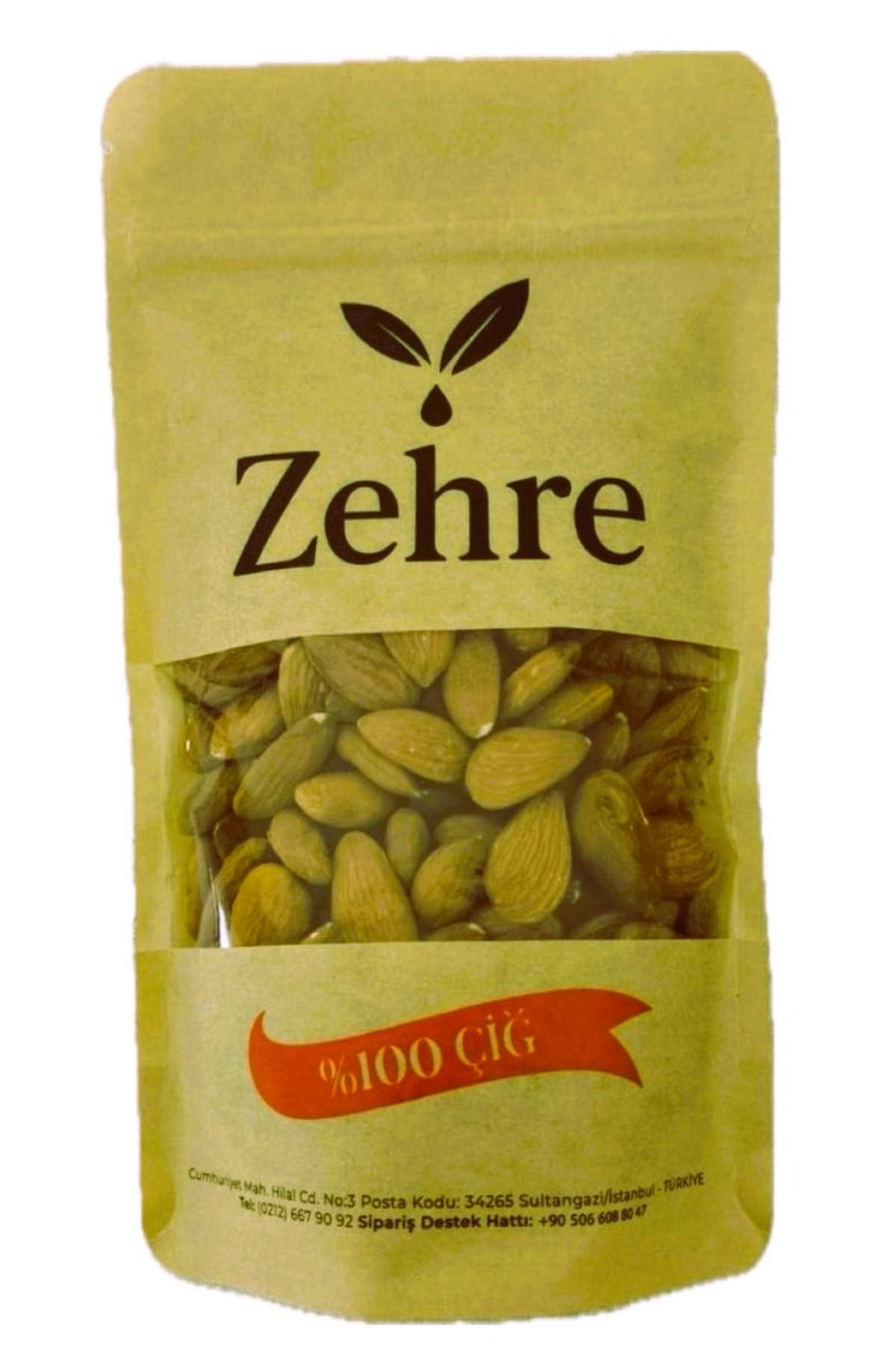 Zehre Çiğ Badem İçi 250 Gr