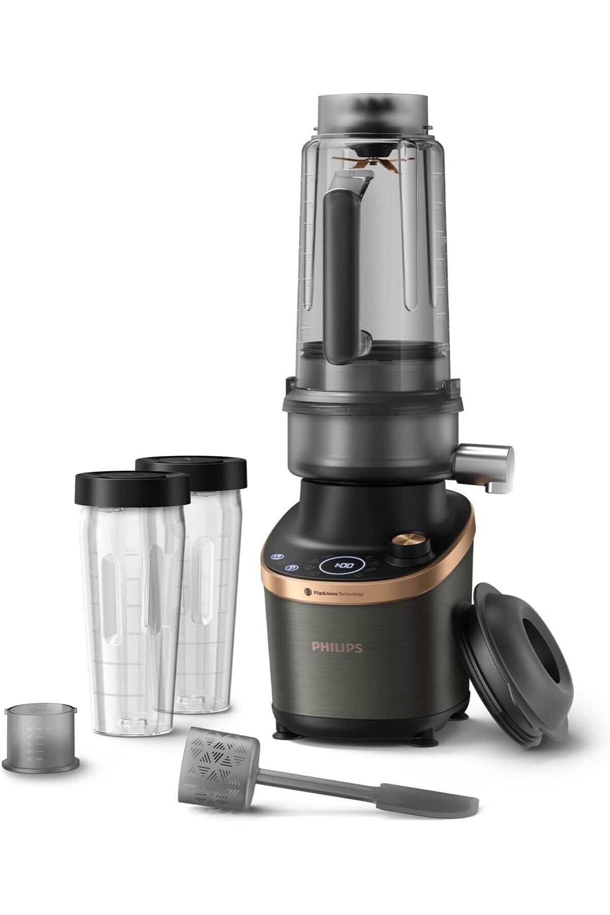 Philips 1500W Buz Kırma Blender Özellikli Katı Meyve Sıkacağı ProBlend Ultra Teknolojisi, HomeID Uygulaması
